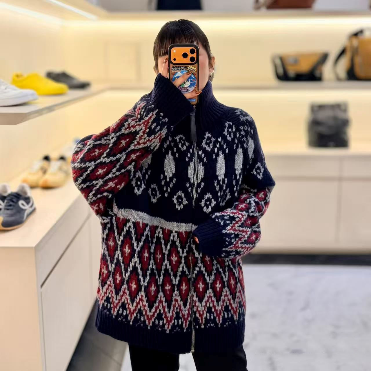 페어 아일 가디건 (Fair Isle Cardigan)