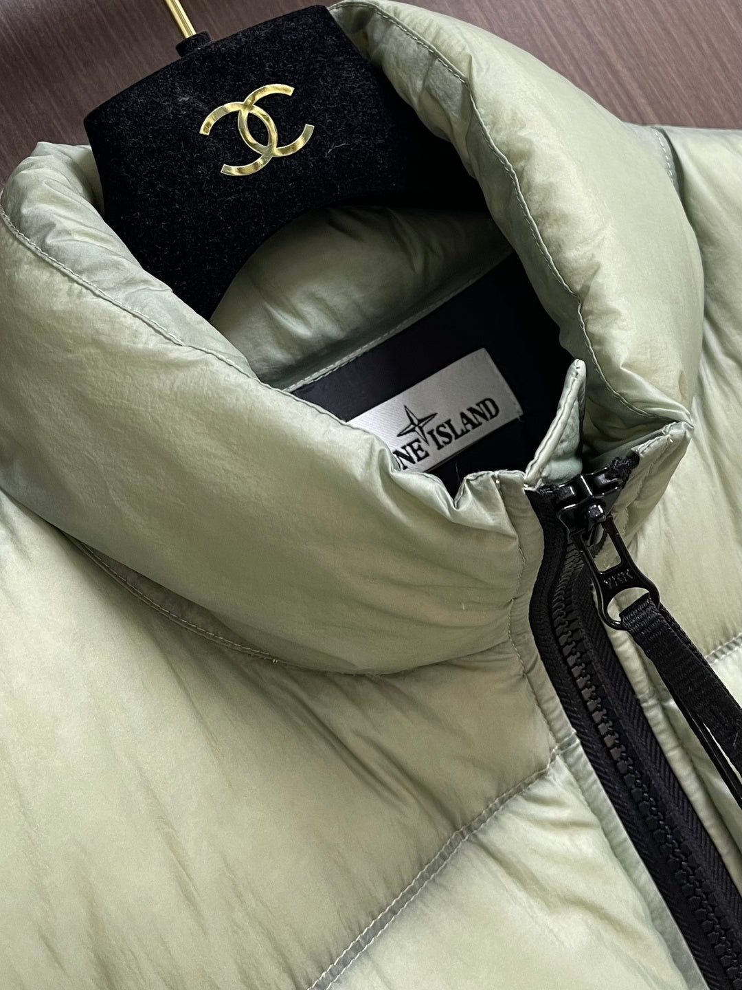 니트 다운 재킷 (knit down jacket)