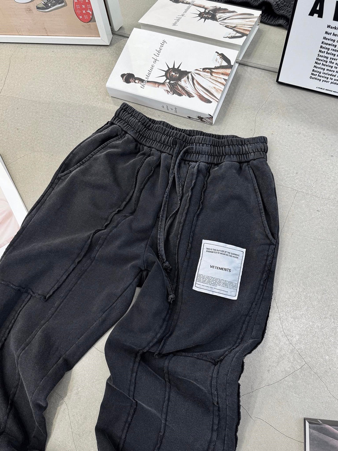 J456020 루즈 트레이닝팬츠