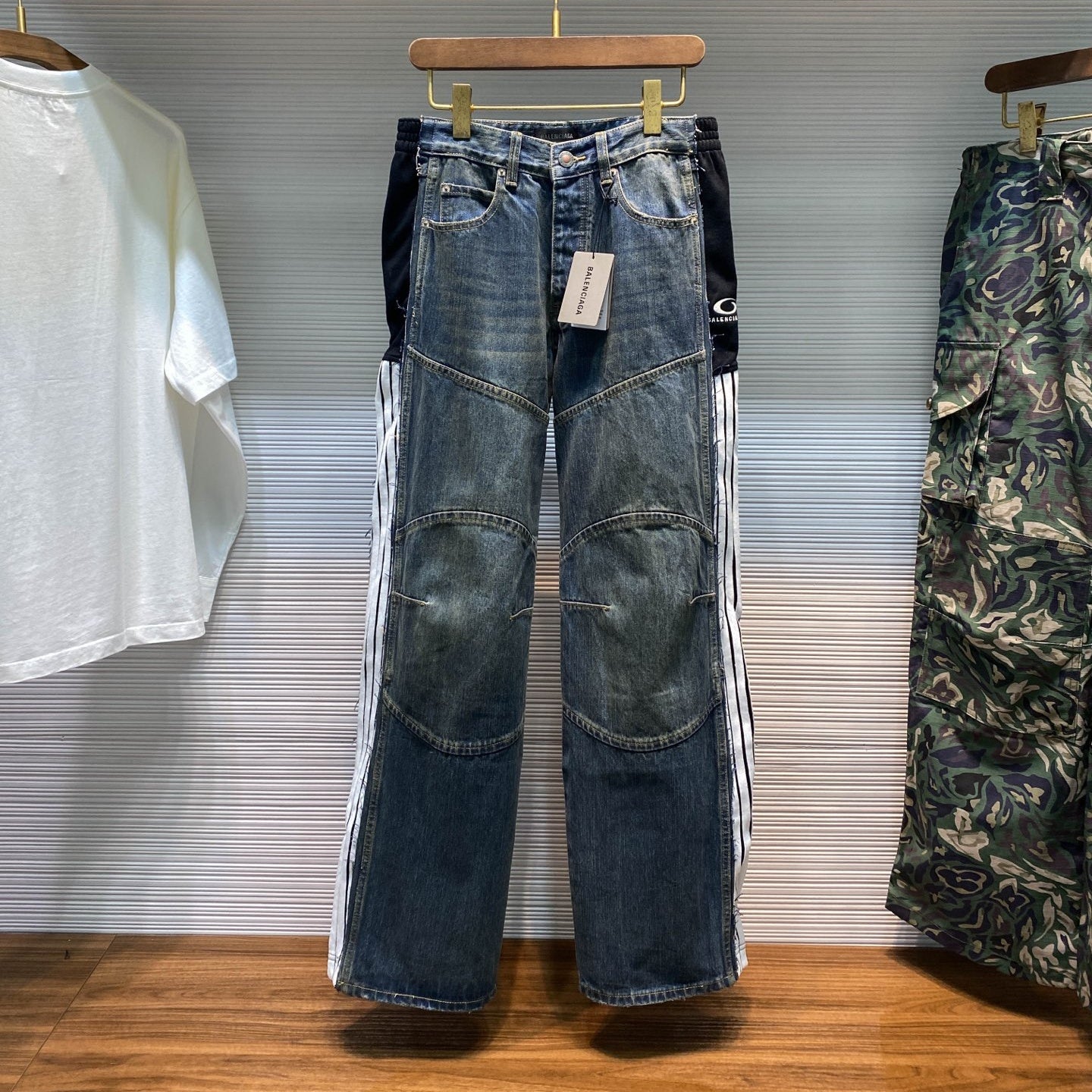 컷업 청자켓 (cut-up denim jacket)