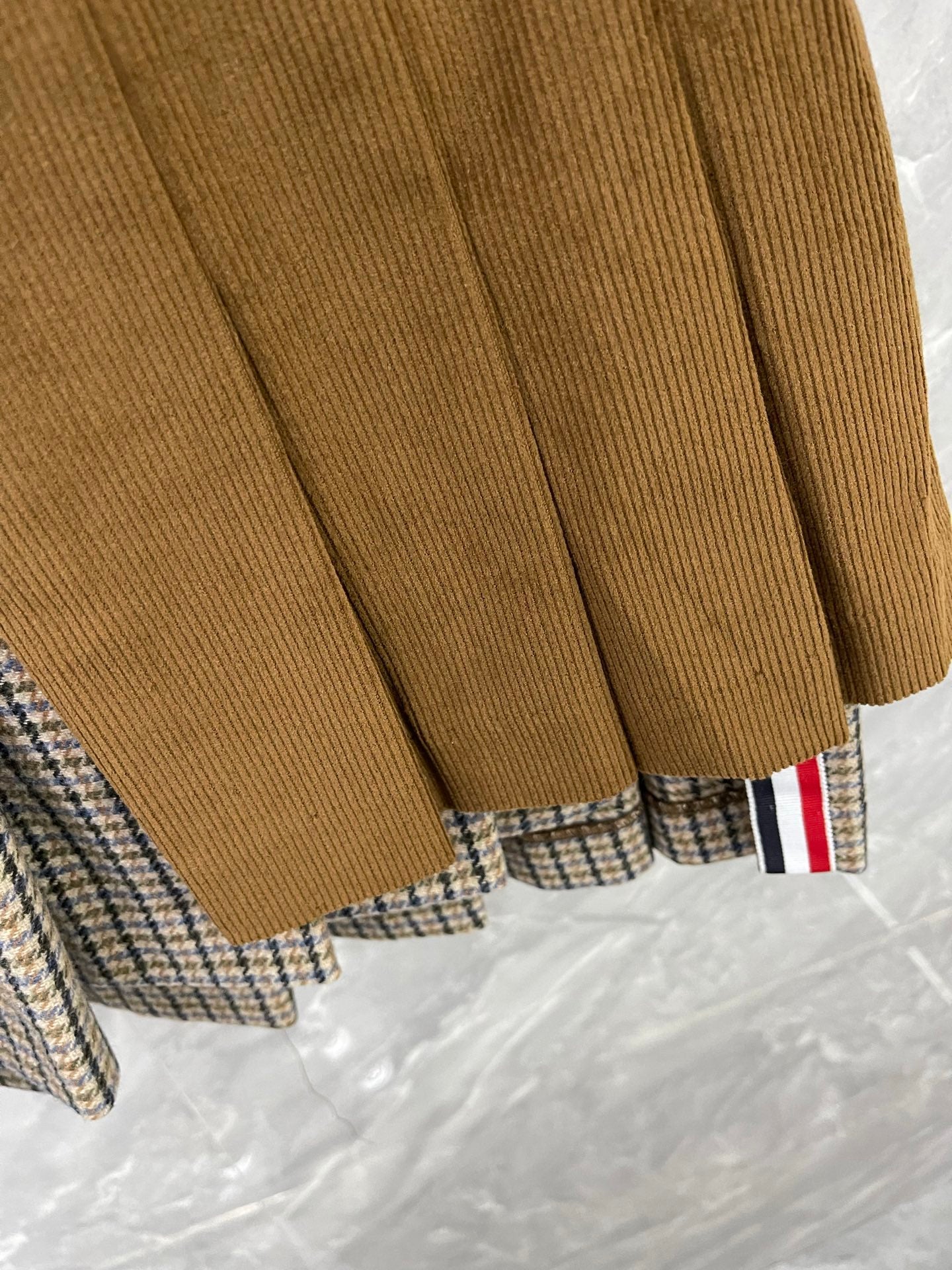 하운드투스 스커트 (houndstooth skirt)