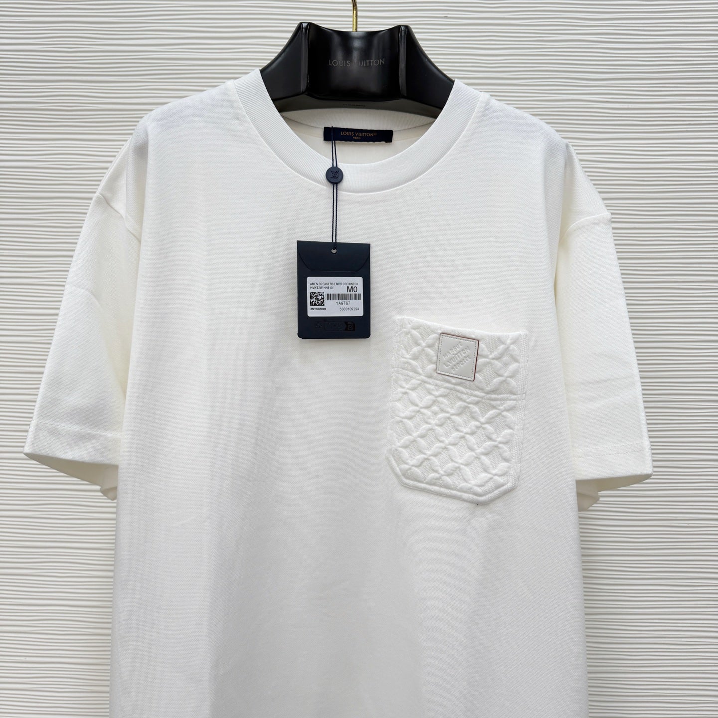 자카드 포켓 티셔츠 (jacquard pocket t-shirt)