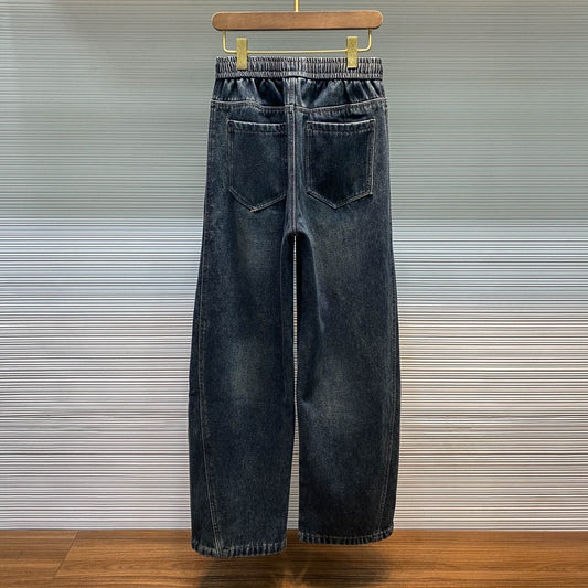 드로스트링 밴딩청바지 (Drawstring banding jeans)