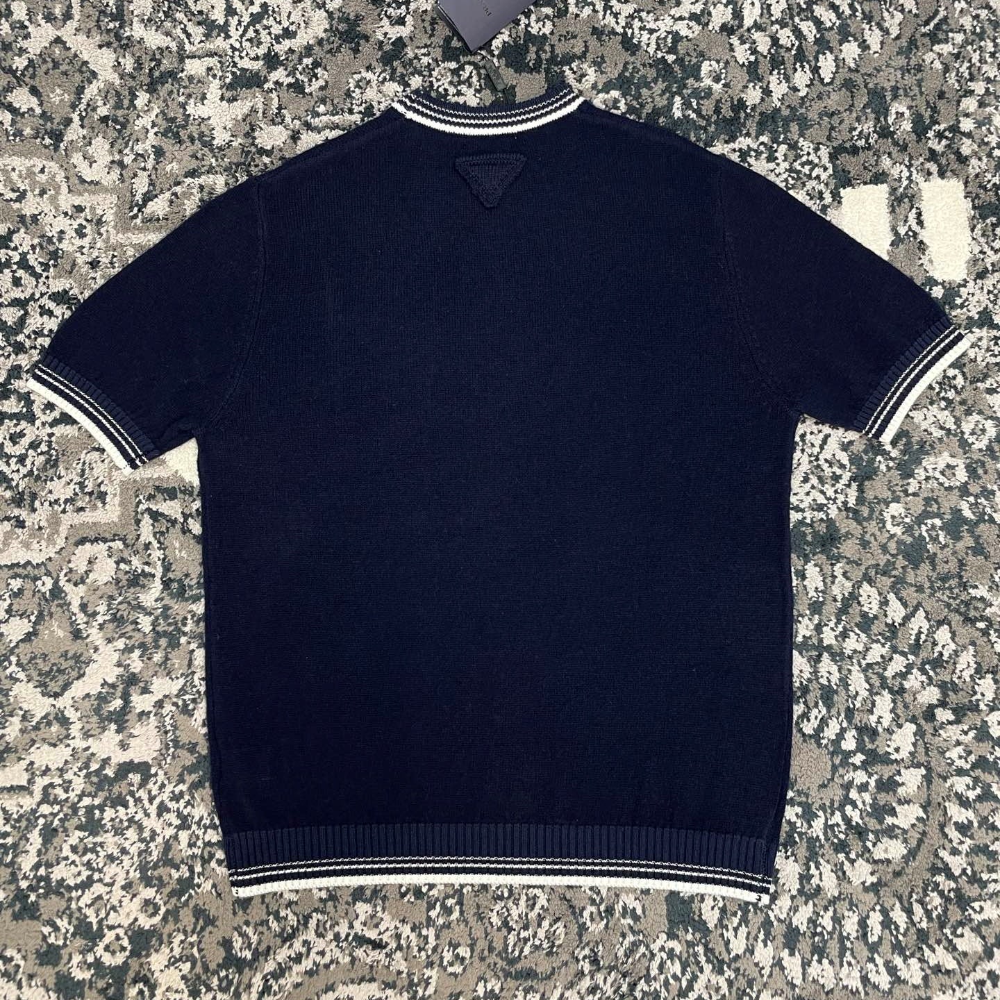 배색 립 티셔츠 (Rib T-Shirt)