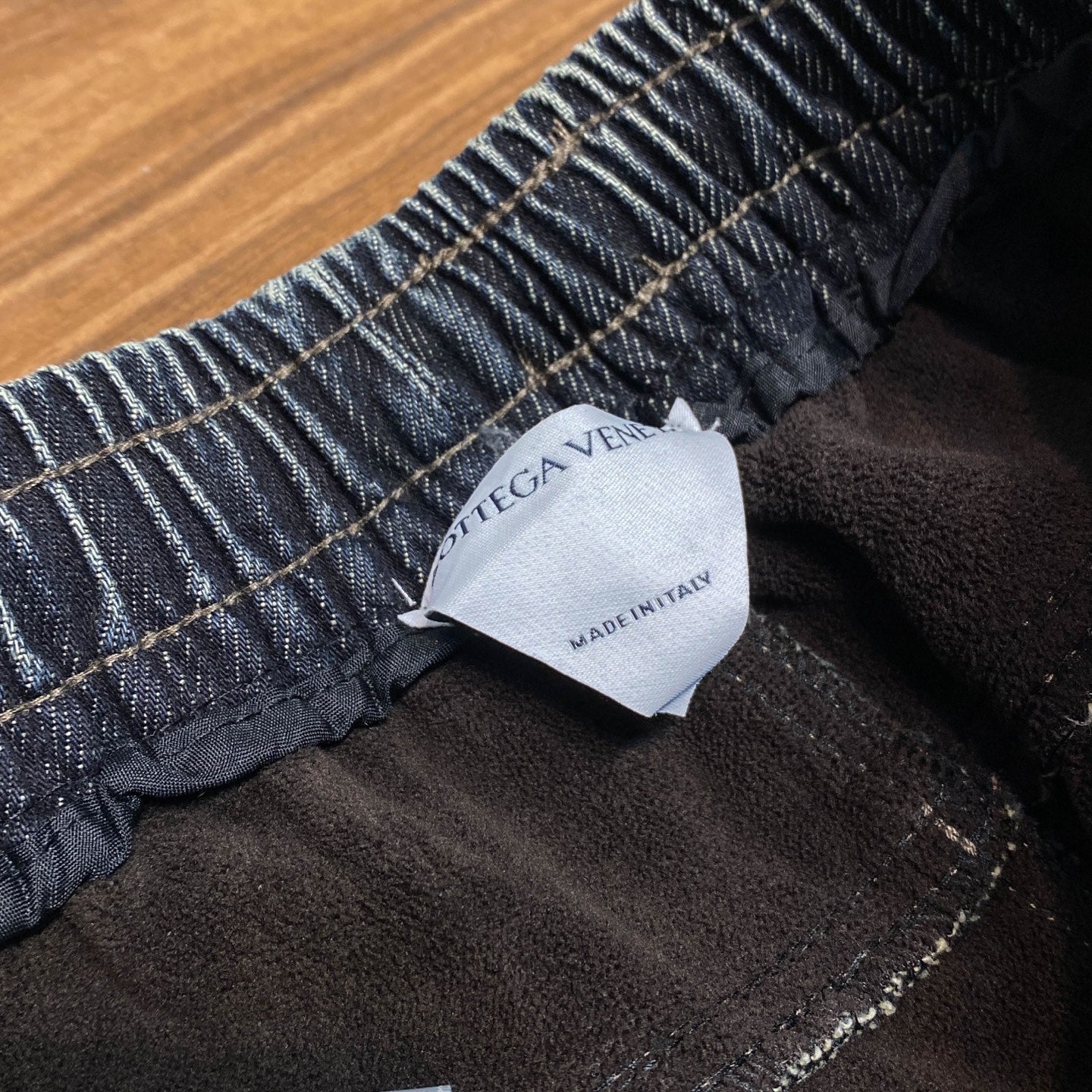 드로스트링 밴딩청바지 (Drawstring banding jeans)