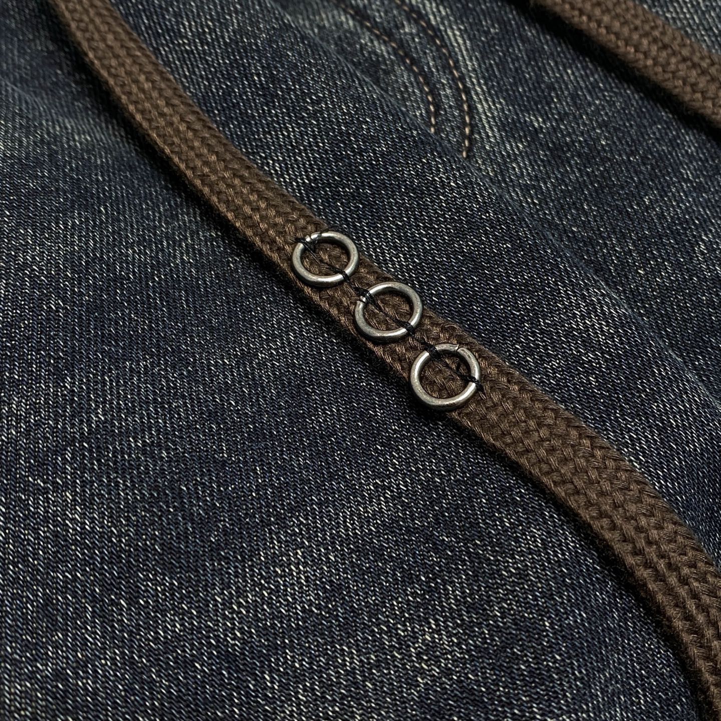 드로스트링 밴딩청바지 (Drawstring banding jeans)