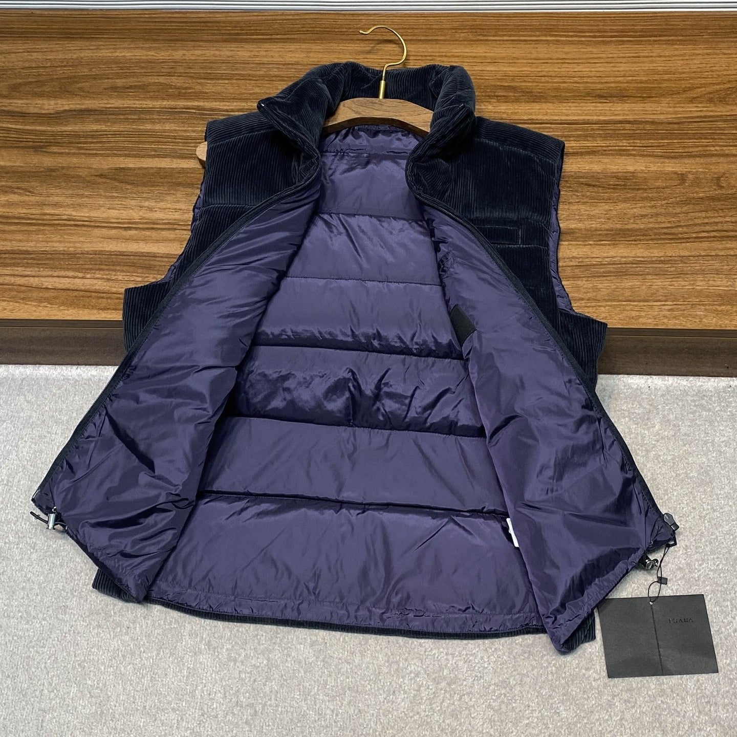 워머 다운 조끼 (warmer down vest)