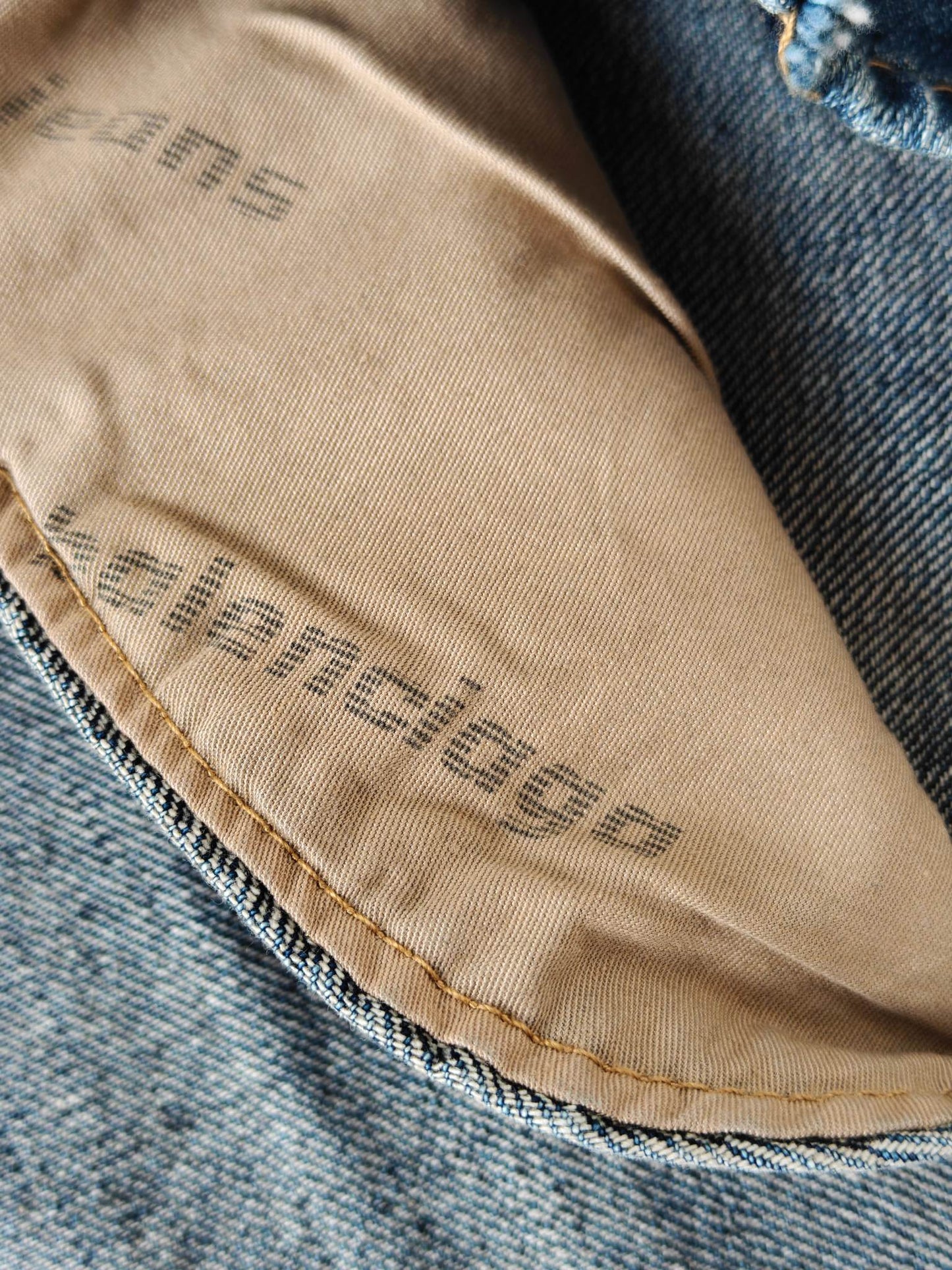 트윌 데님자켓 (twill denim jacket)