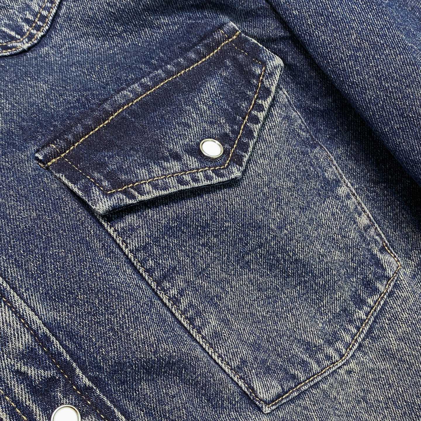 데님 퀄팅자켓 (Denim quilted jacket)