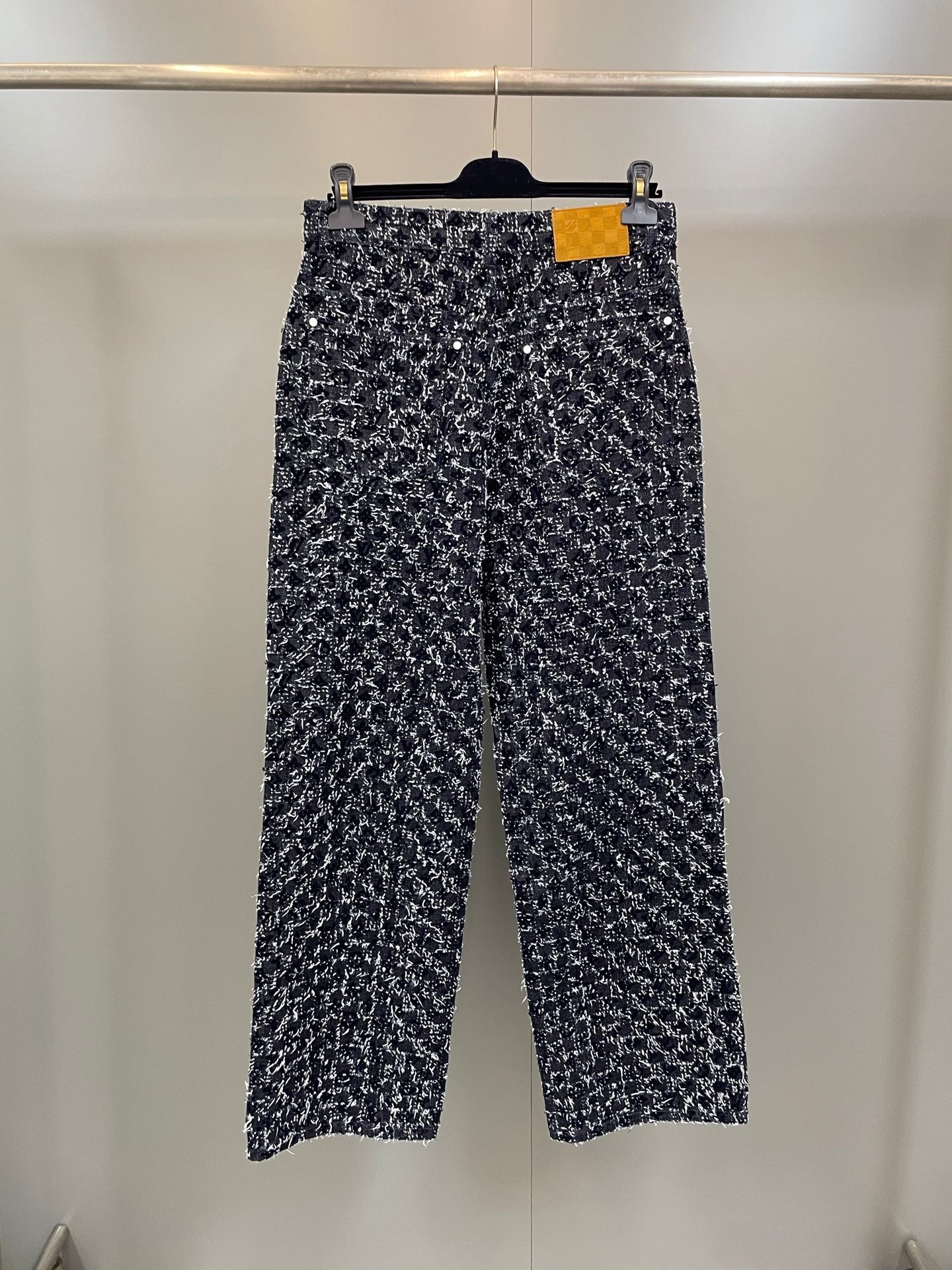 크로셰 데님 재킷, 청바지 (Crochet denim jacket, jeans)