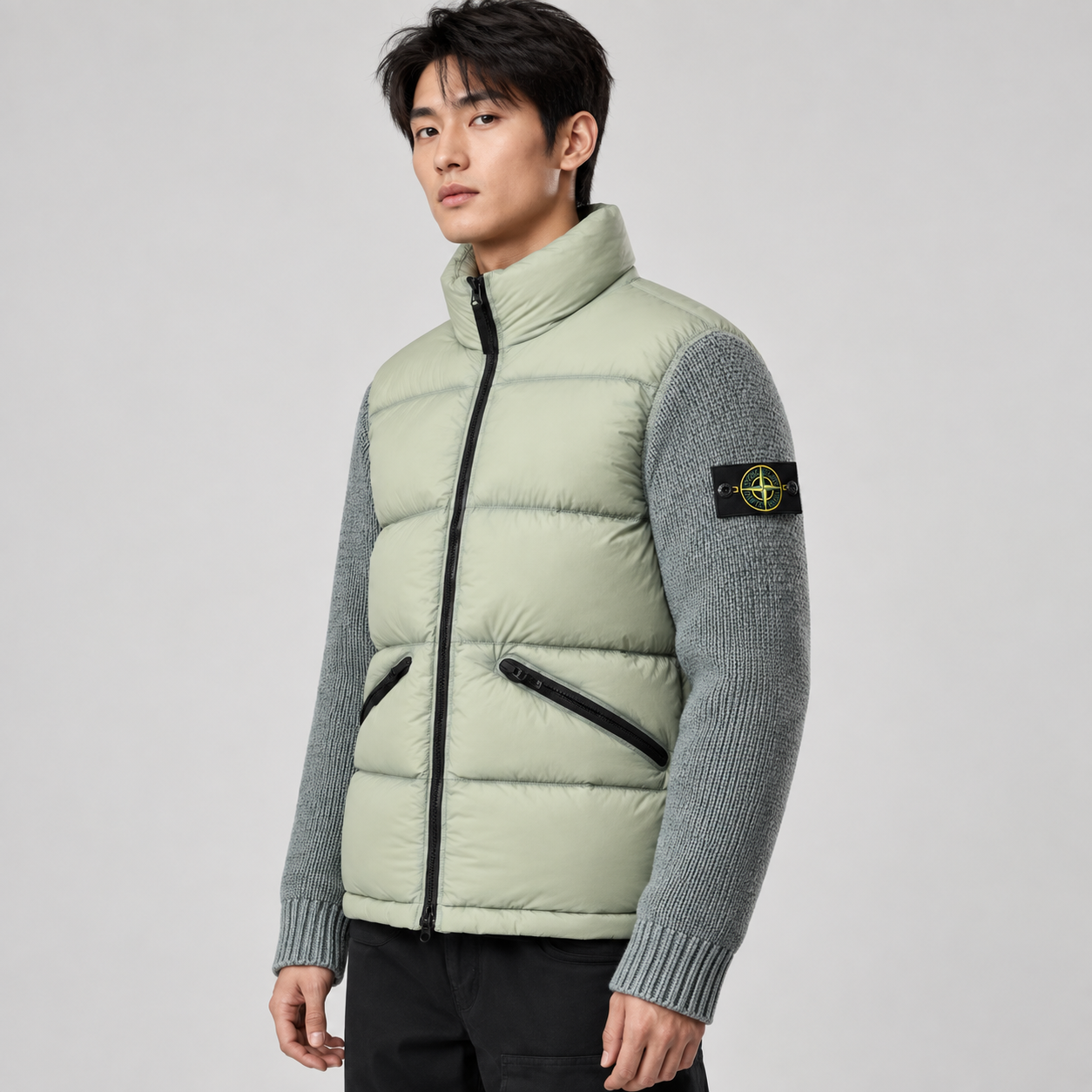 하이브리드 경량패딩 (Hybrid Lightweight Puffer Jacket)