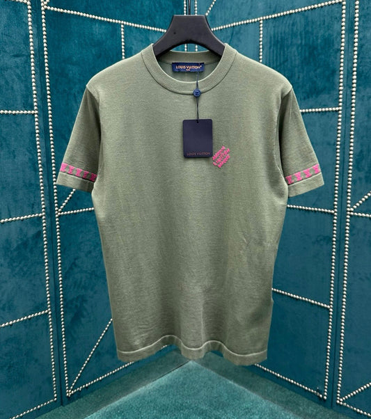 자카드 티셔츠 (jacquard t-shirt)