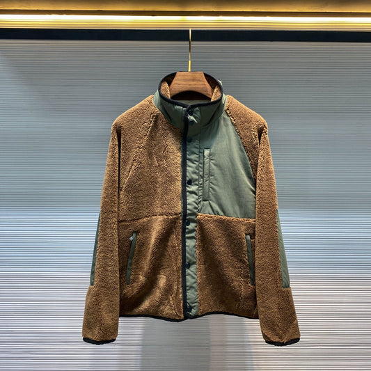 리버시블 램스울 재킷 (Reversible lambswool jacket)