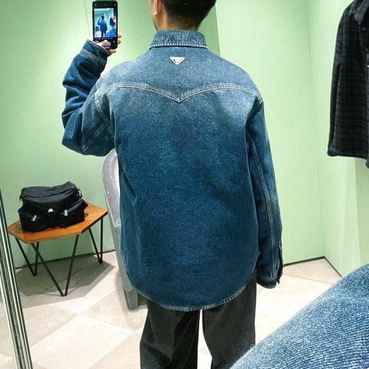 데님 퀄팅자켓 (Denim quilted jacket)
