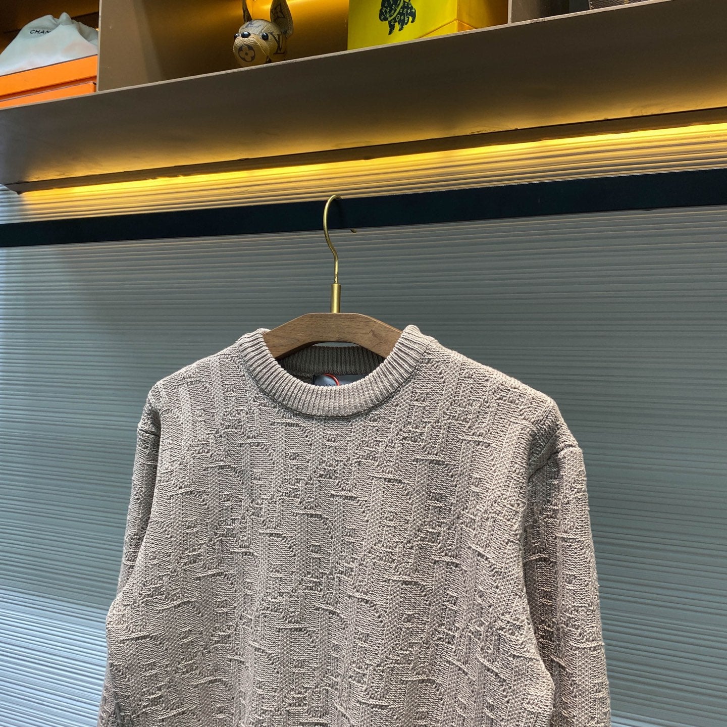 카멜 니트티 (camel knit tee)