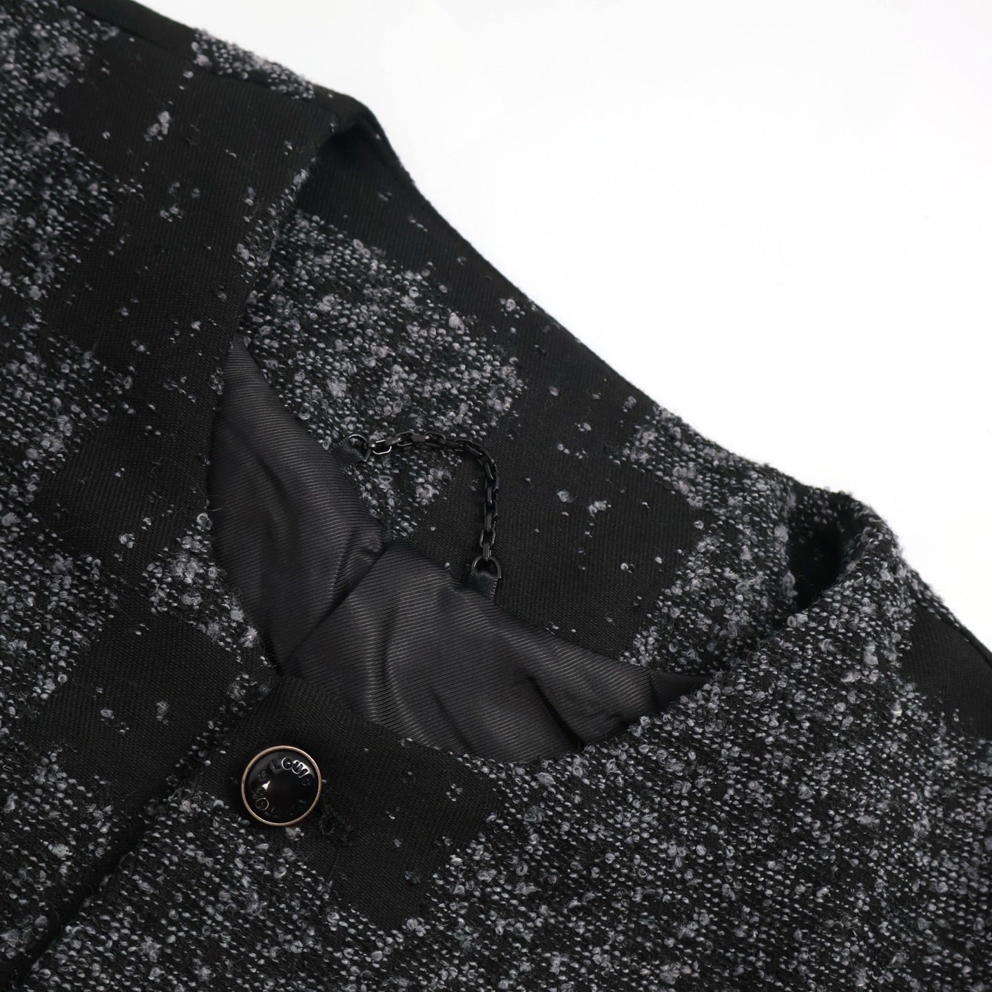 테일러링 카라리스자켓 (Tailored collarless jacket)