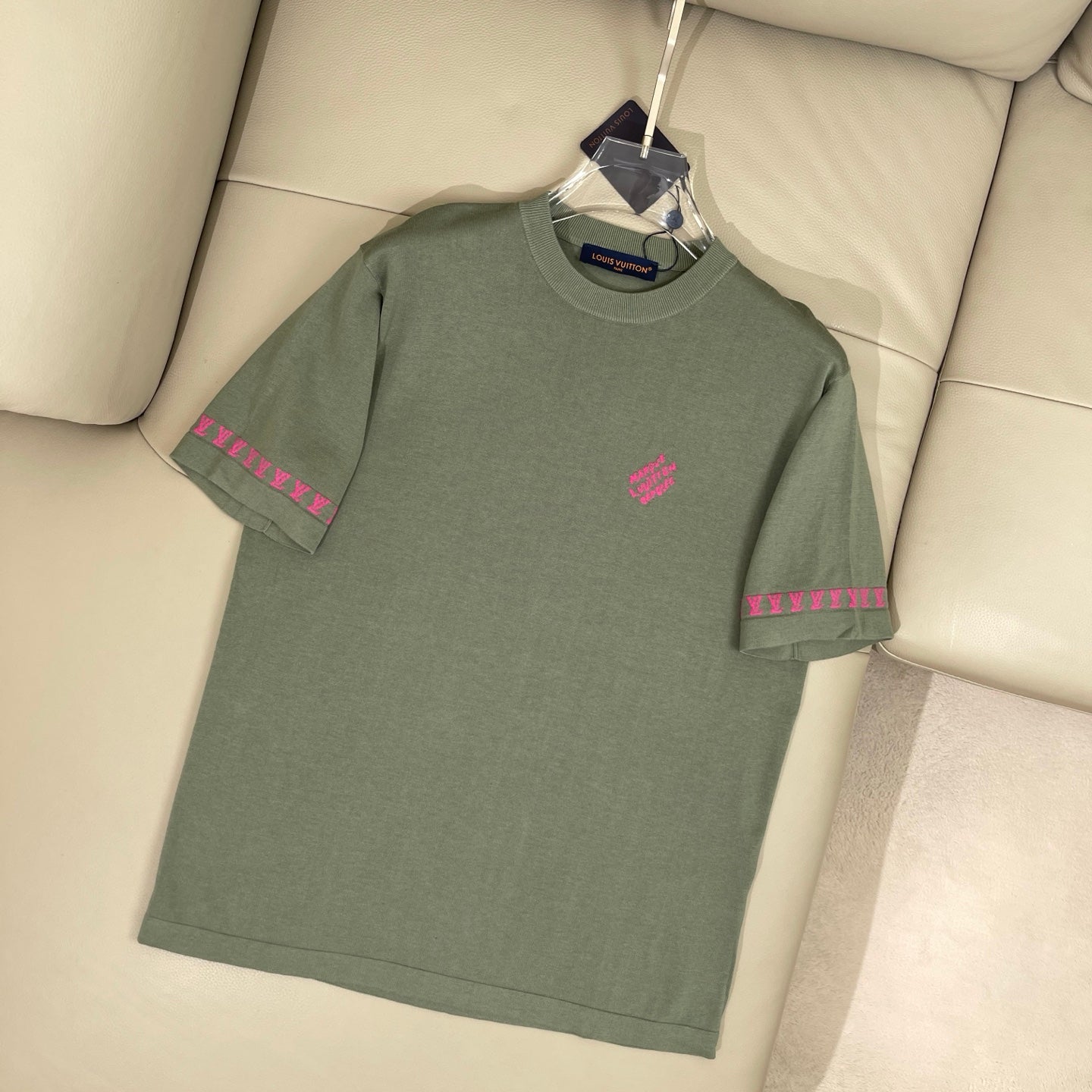자카드 티셔츠 (jacquard t-shirt)