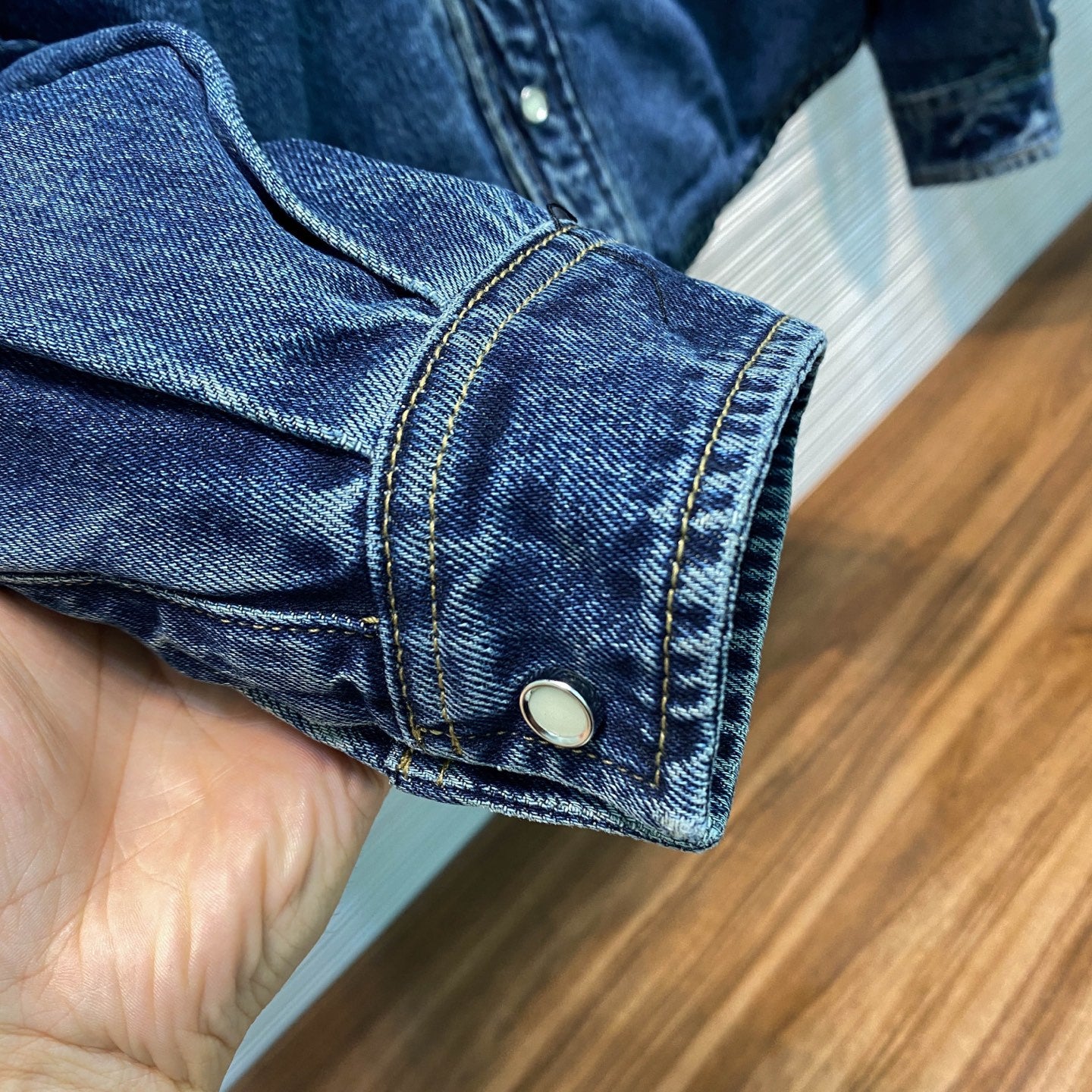 데님 퀄팅자켓 (Denim quilted jacket)