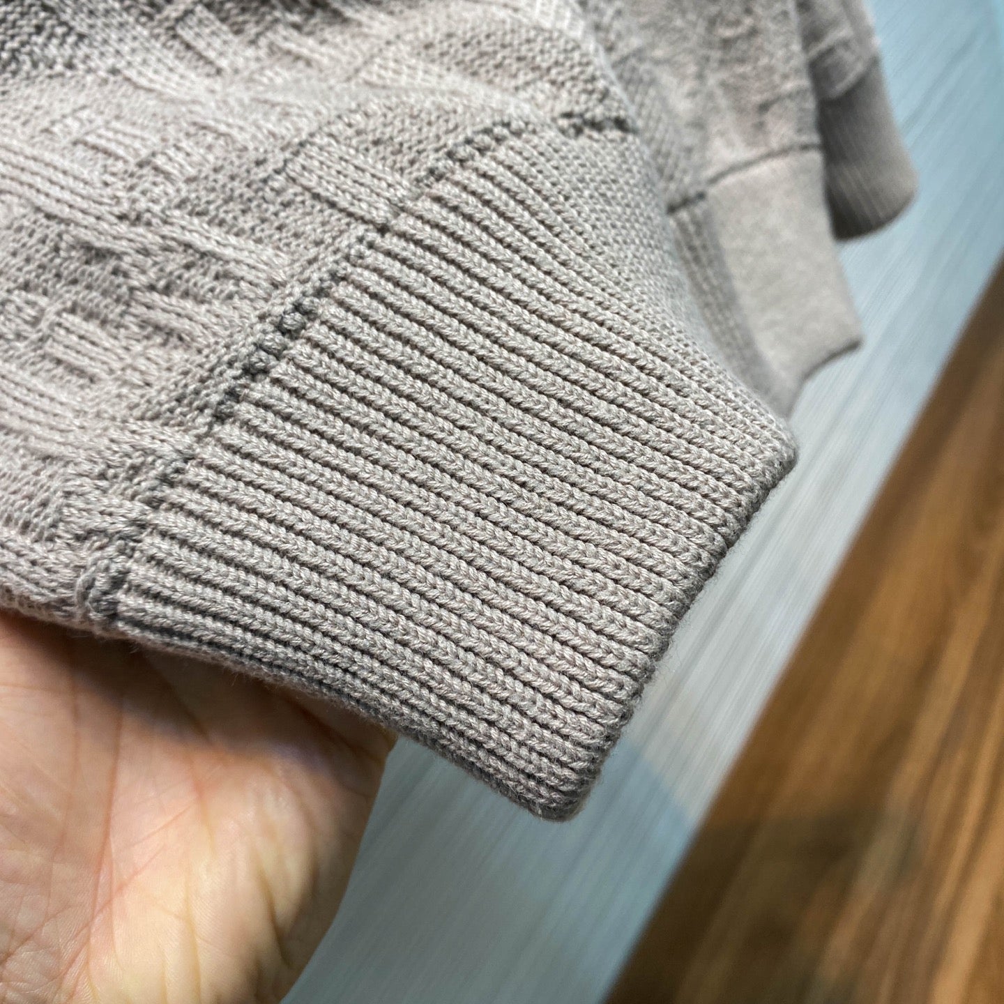 카멜 니트티 (camel knit tee)