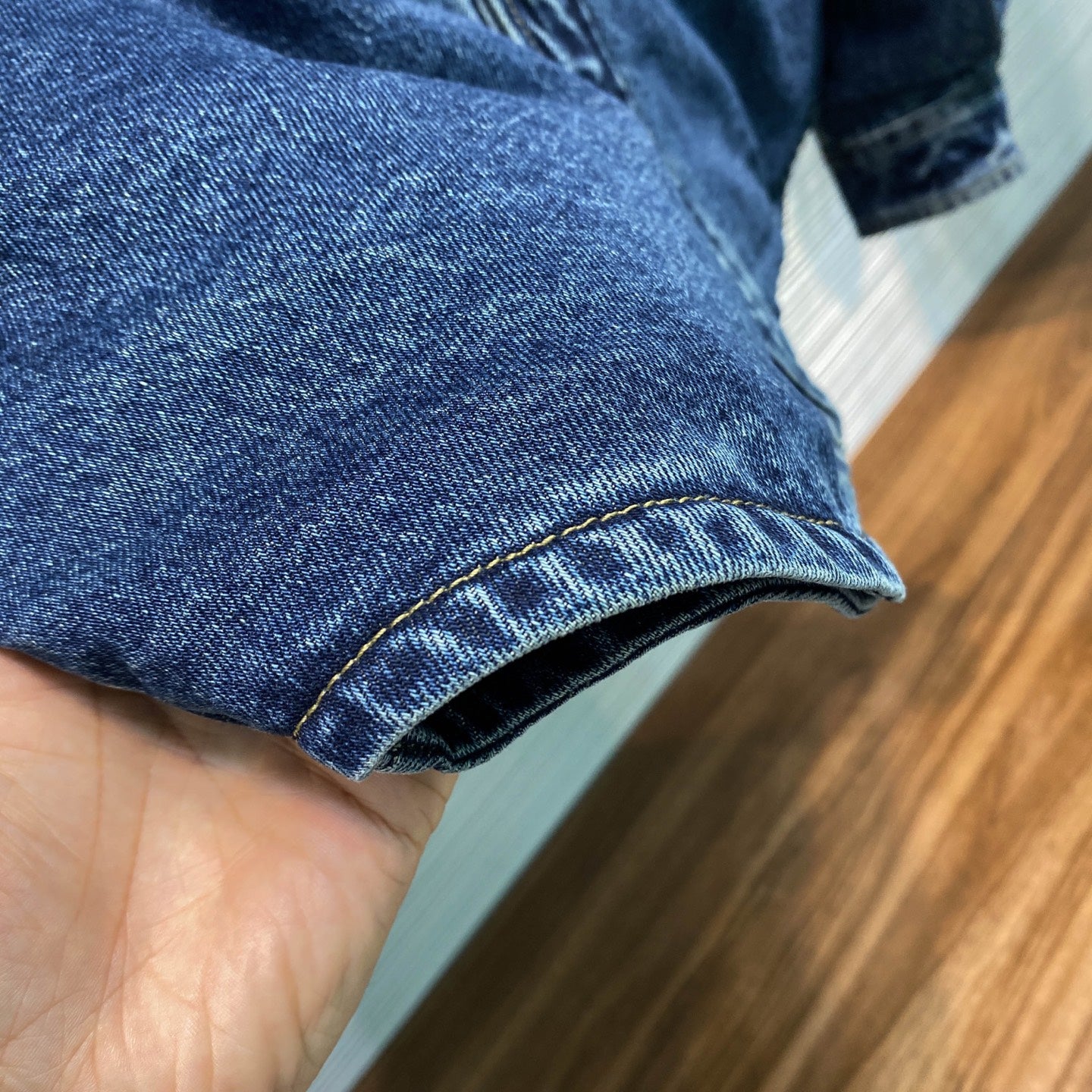 데님 퀄팅자켓 (Denim quilted jacket)