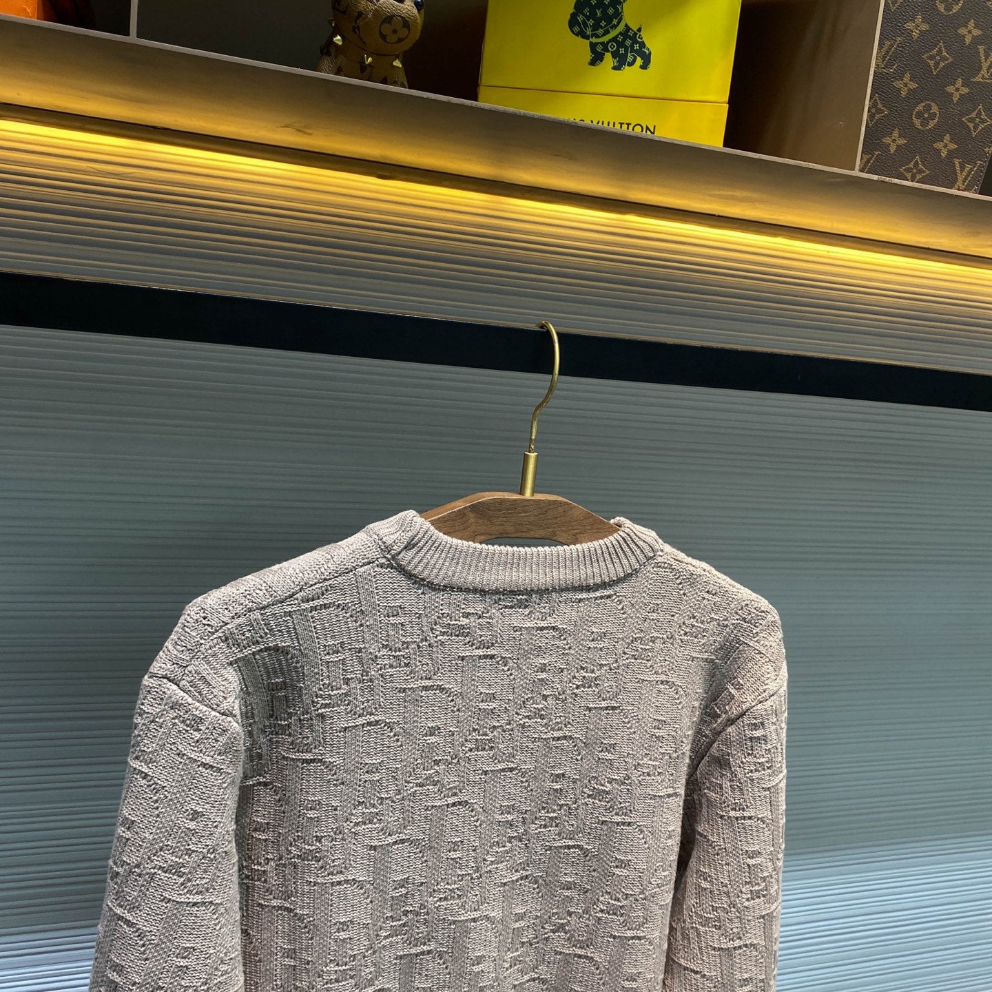 카멜 니트티 (camel knit tee)
