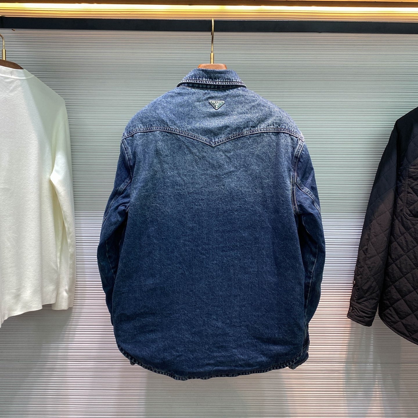 데님 퀄팅자켓 (Denim quilted jacket)