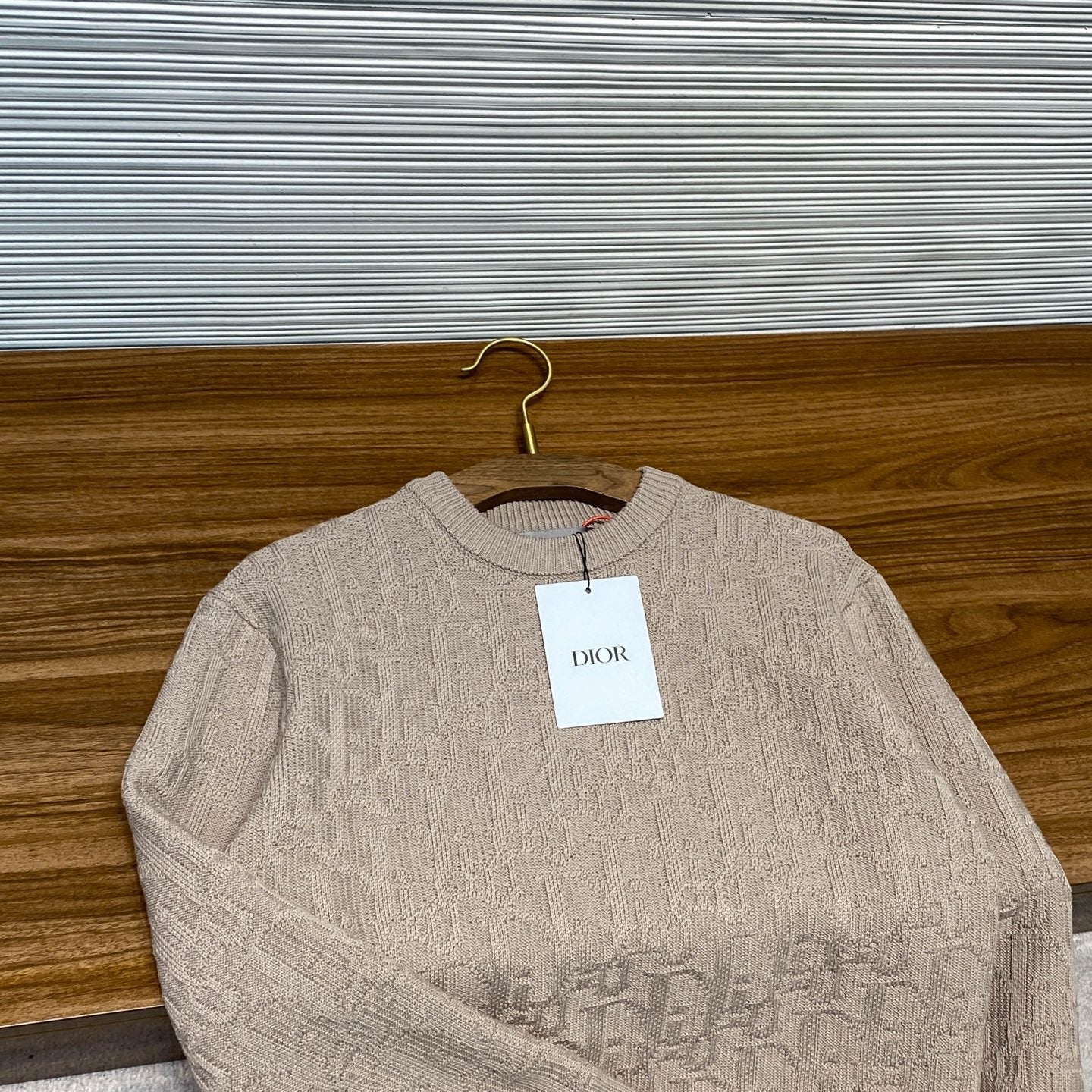 카멜 니트티 (camel knit tee)