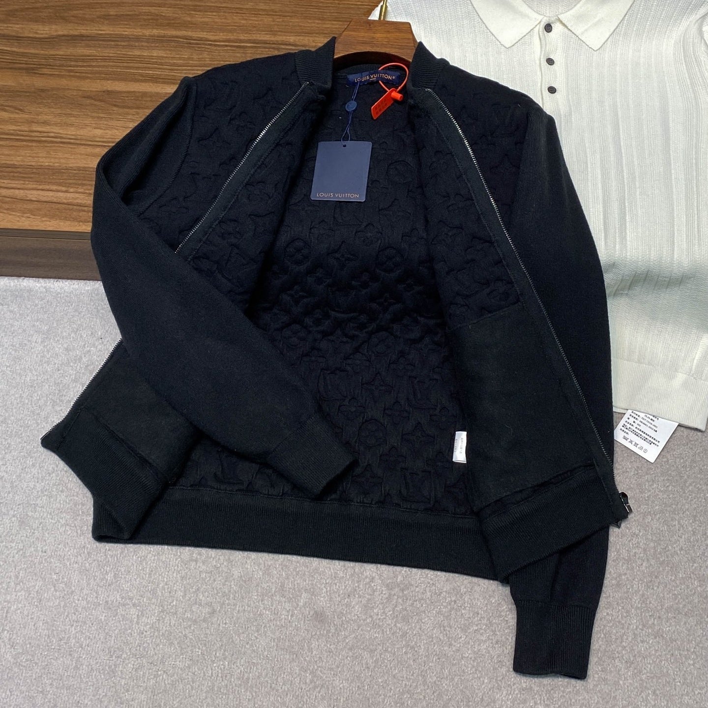 울 블렌드니트자켓 (Wool blend knit jacket)