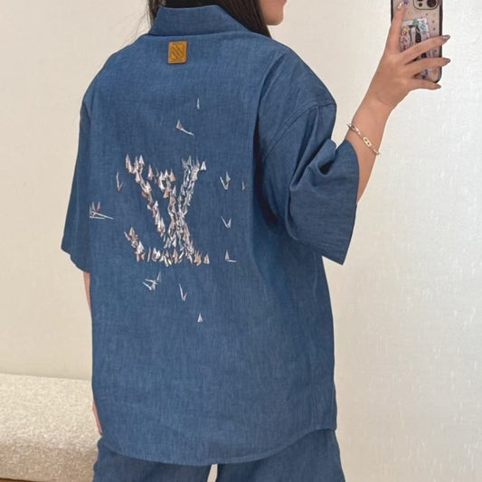 샴브레이 셔츠 (Chambray shirt)