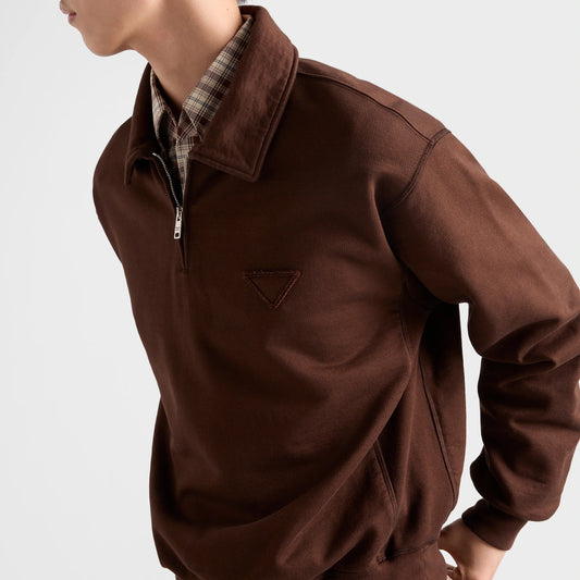 코튼 플리스 맨투맨 (Cotton fleece sweatshirt)