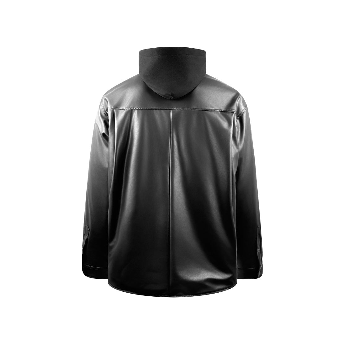 프렌치 가죽후드자켓 (French leather hooded jacket)