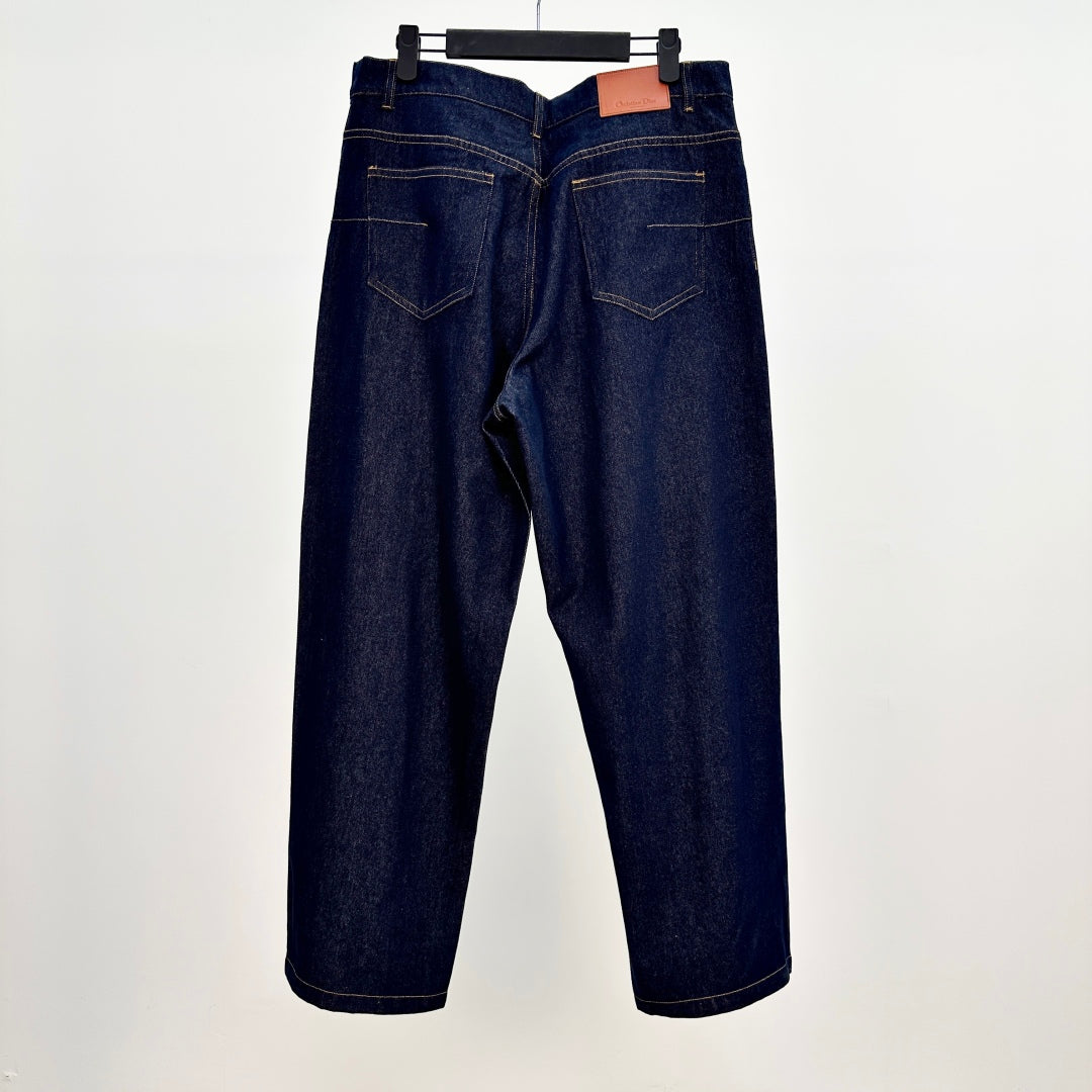 라벨 데님셔츠 (label denim pants)