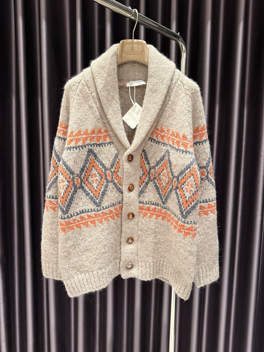 알파카 울 가디건 (Alpaca wool cardigan)