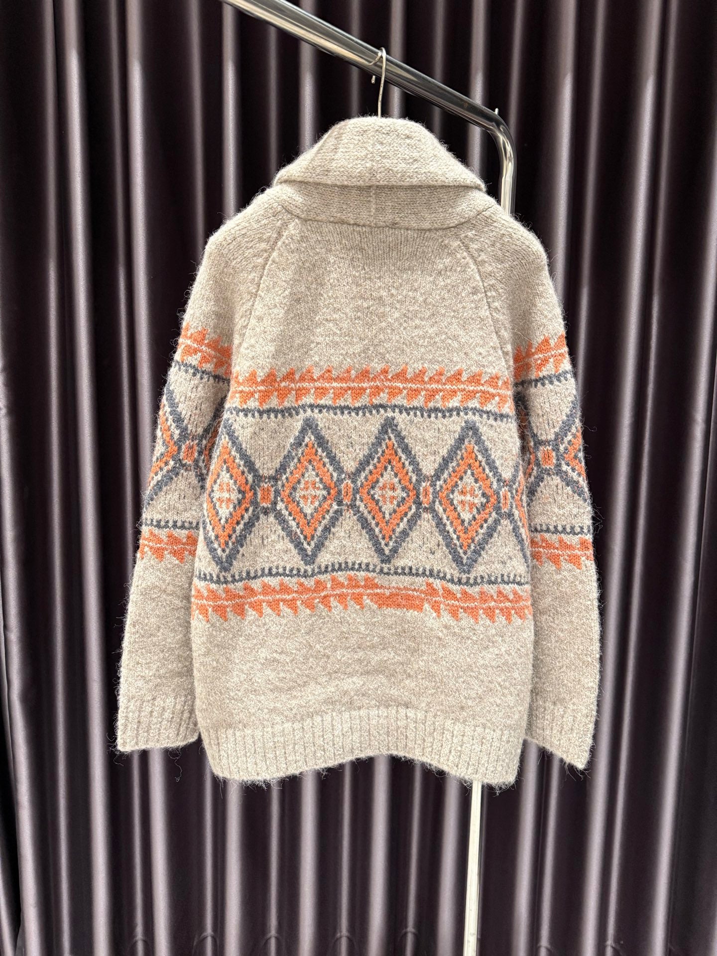 알파카 울 가디건 (Alpaca wool cardigan)