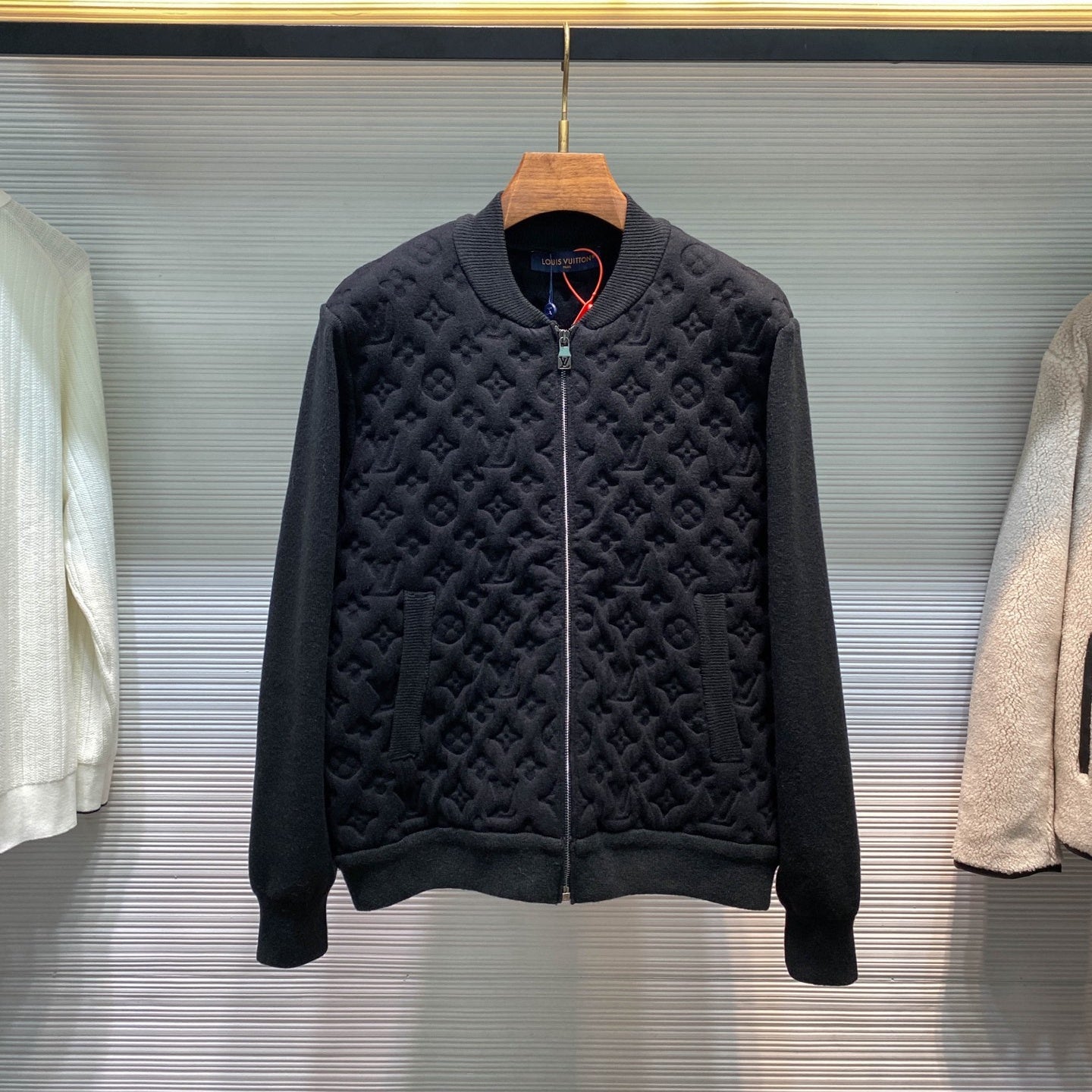 울 블렌드니트자켓 (Wool blend knit jacket)