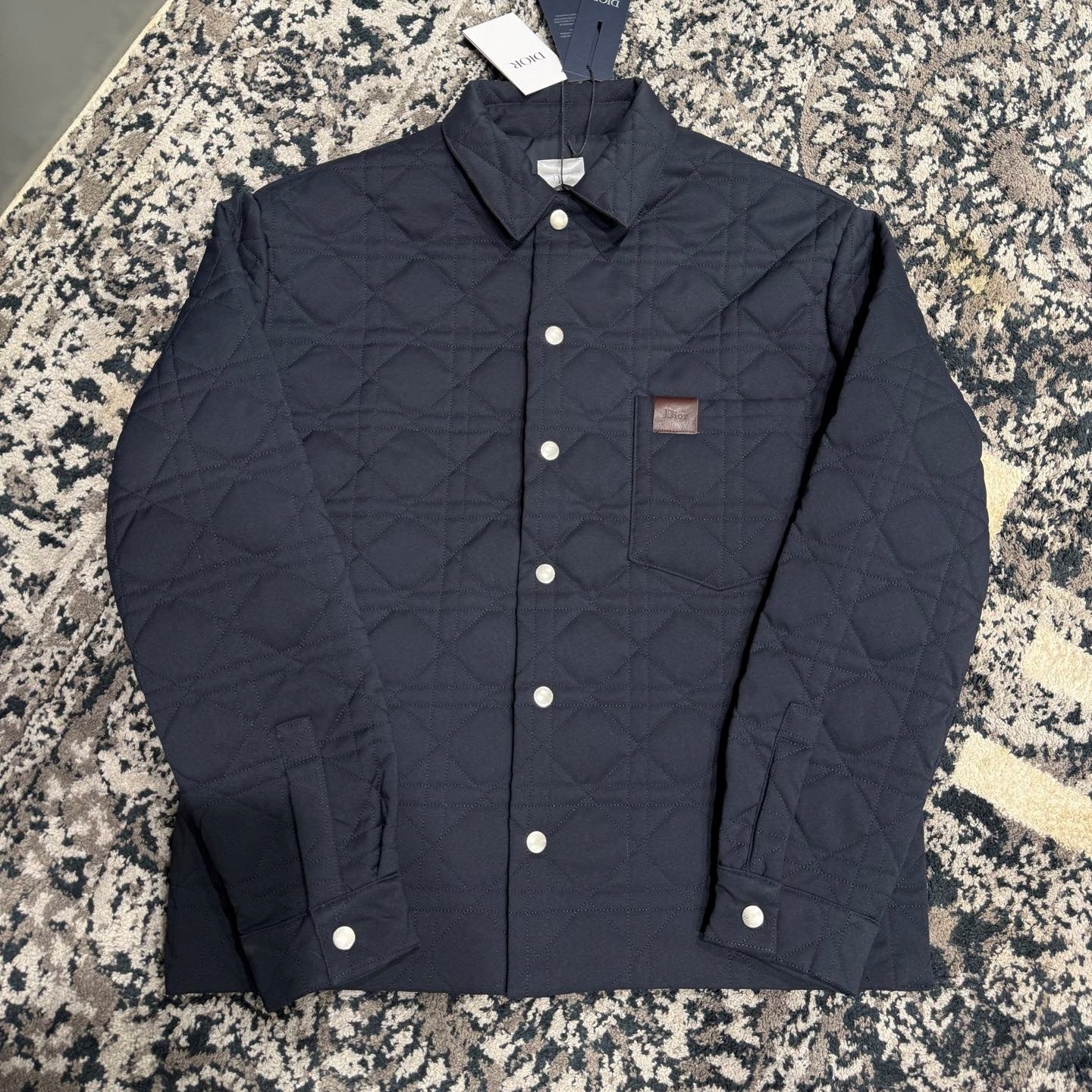 까나쥬 패턴 재킷 (Cannage pattern jacket)