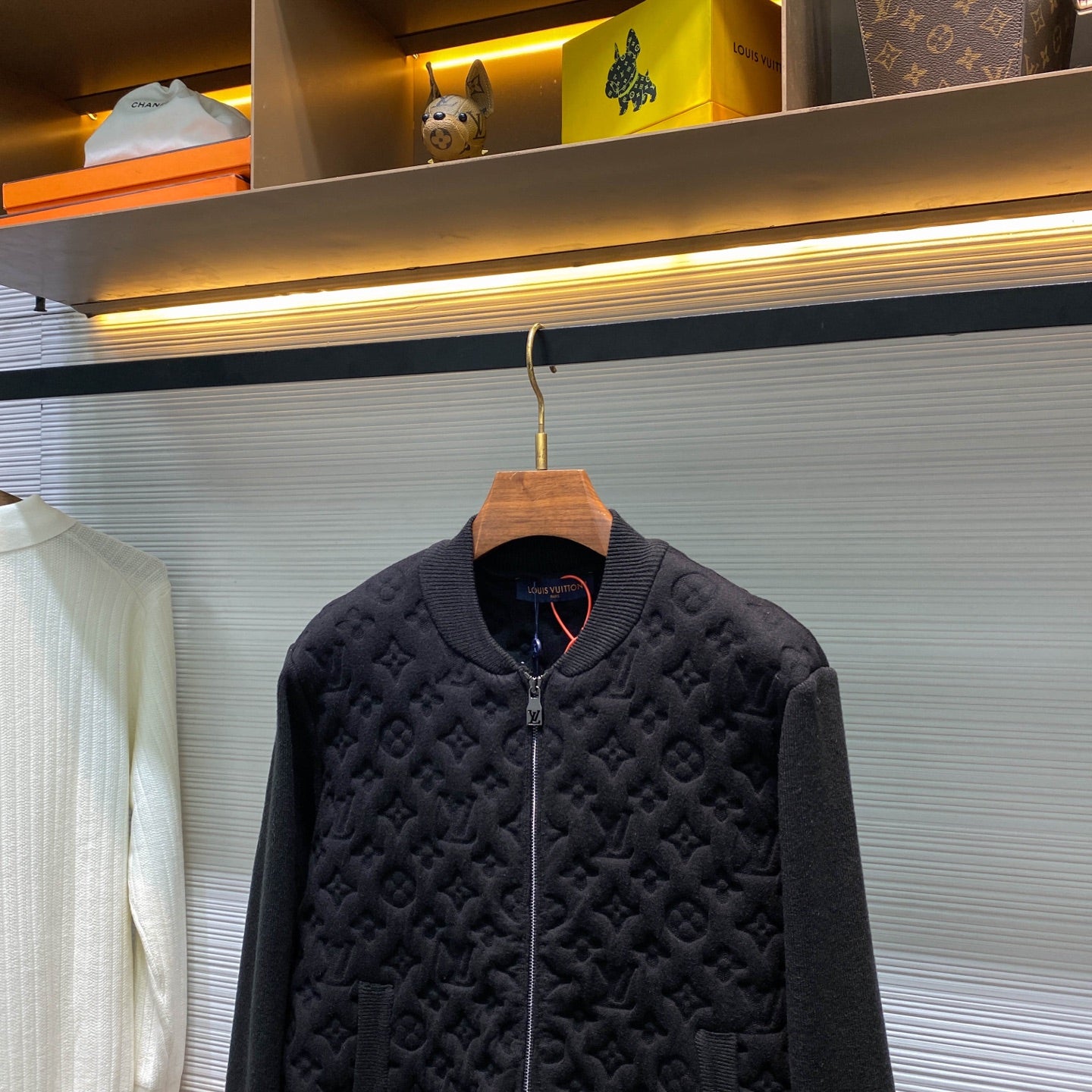 울 블렌드니트자켓 (Wool blend knit jacket)