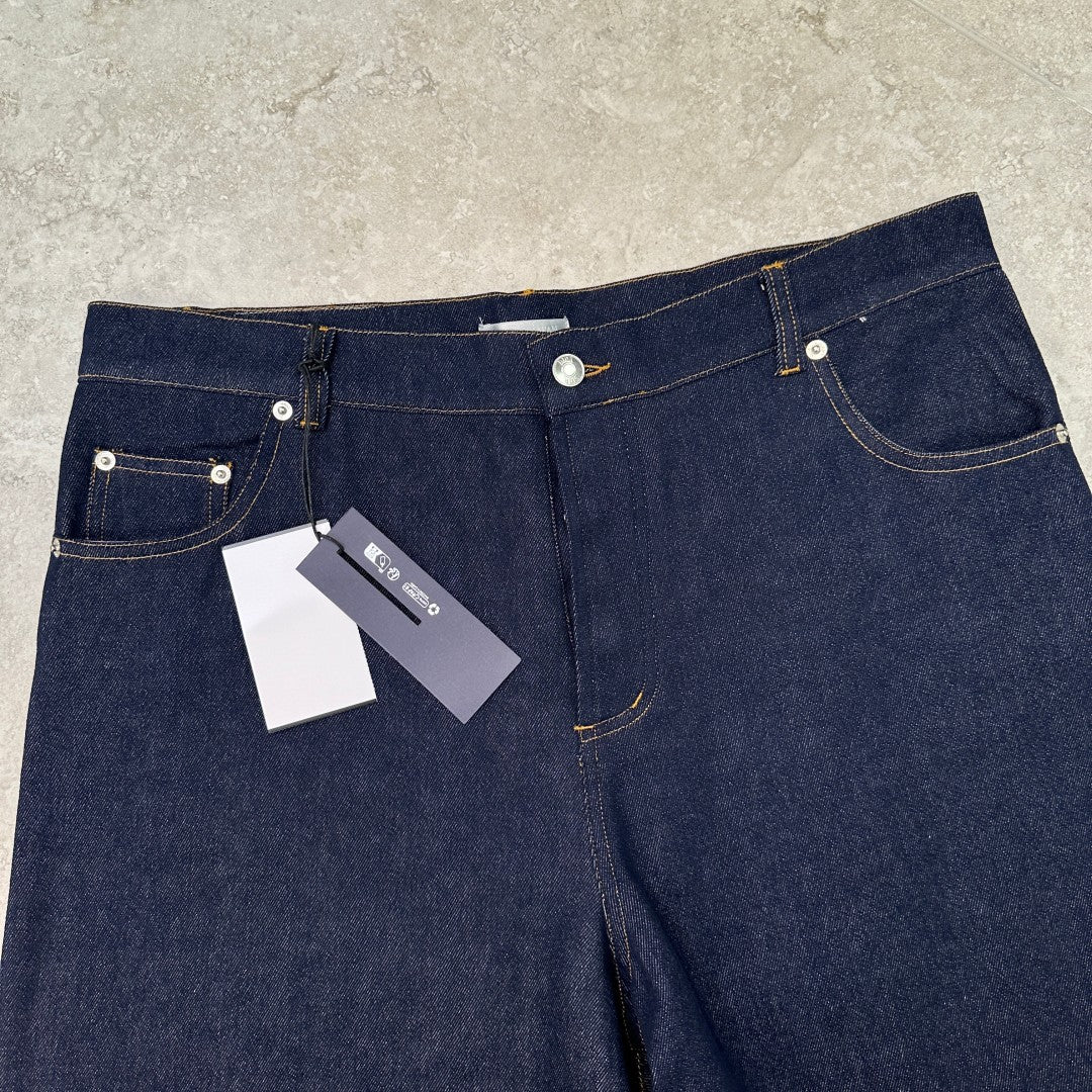 라벨 데님팬츠 (label denim pants)