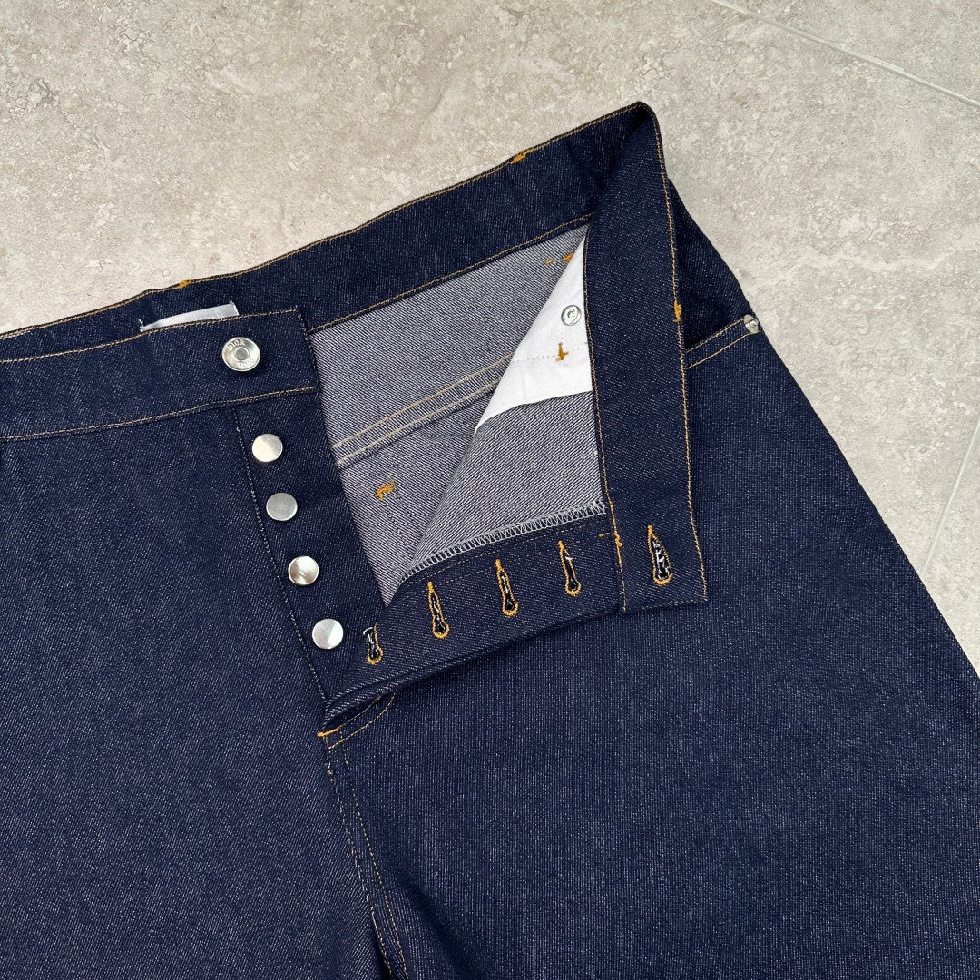 라벨 데님팬츠 (label denim pants)