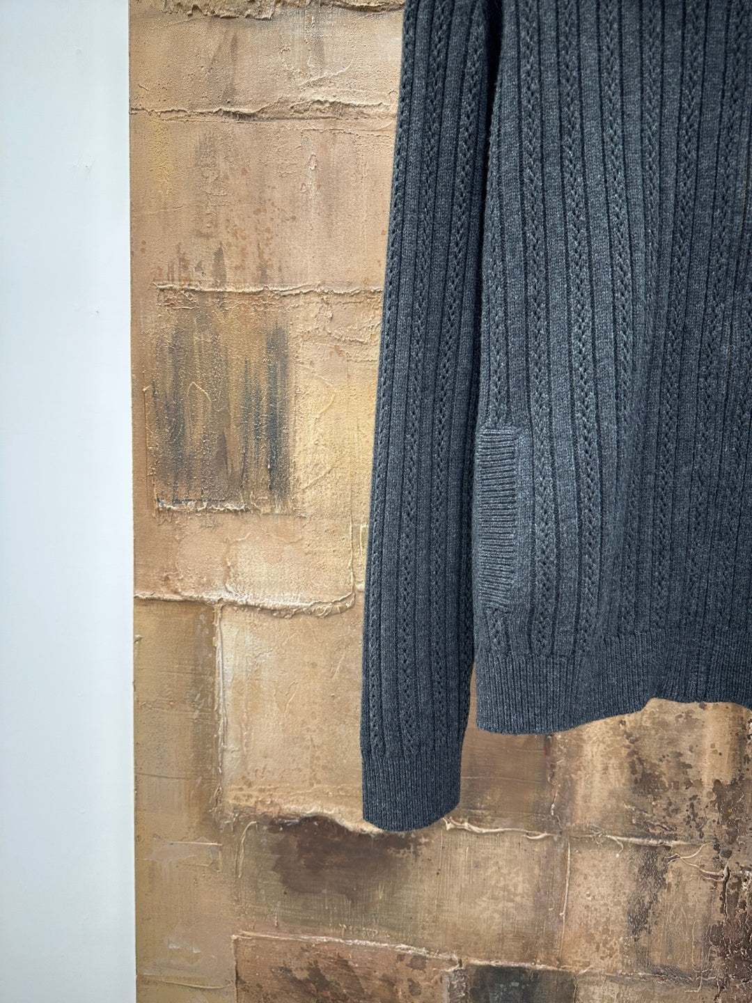 퍼 칼라 가디건 (Fur collar cardigan)