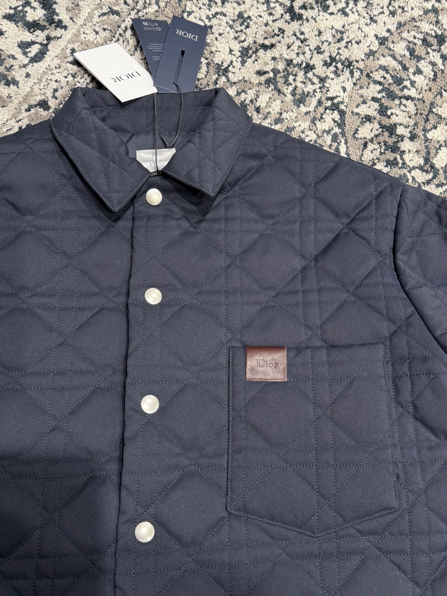 까나쥬 패턴 재킷 (Cannage pattern jacket)