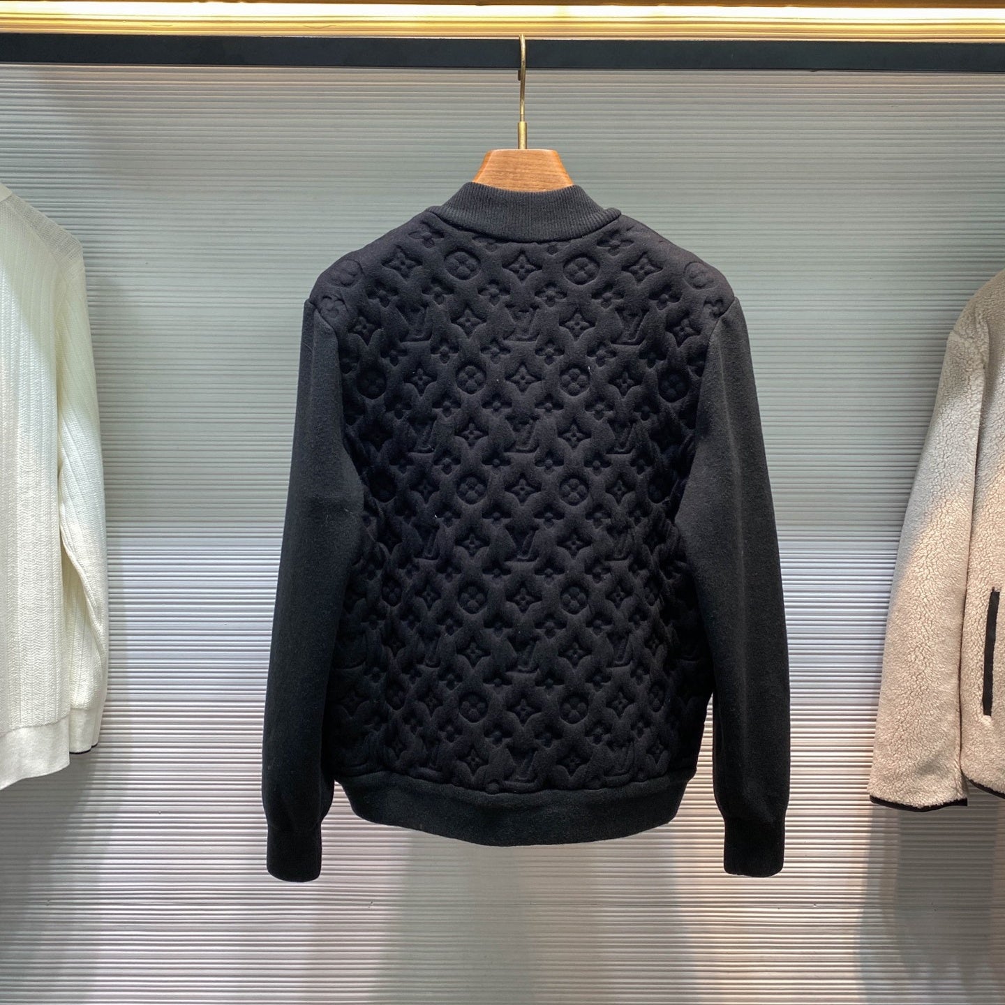 울 블렌드니트자켓 (Wool blend knit jacket)