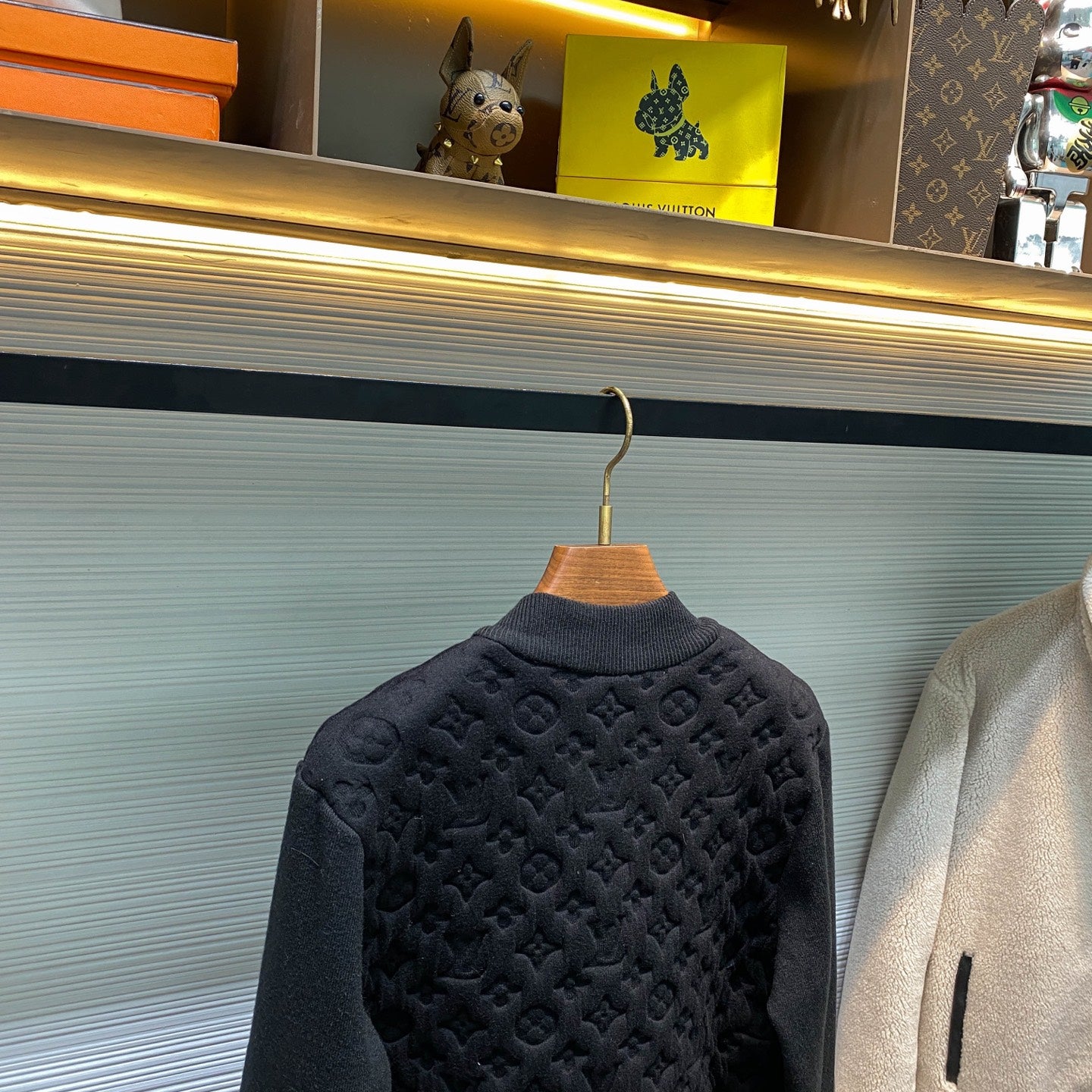 울 블렌드니트자켓 (Wool blend knit jacket)