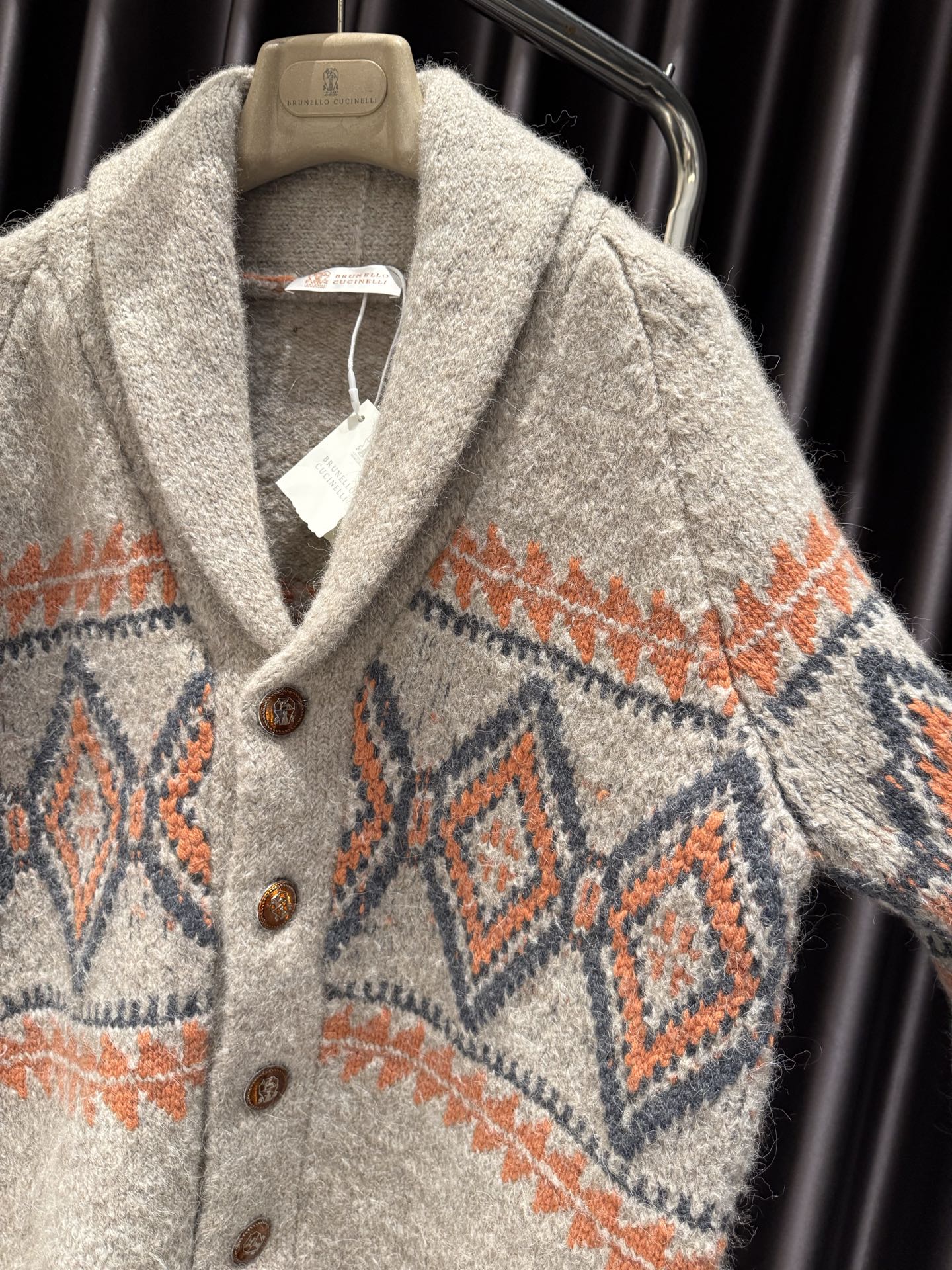 알파카 울 가디건 (Alpaca wool cardigan)