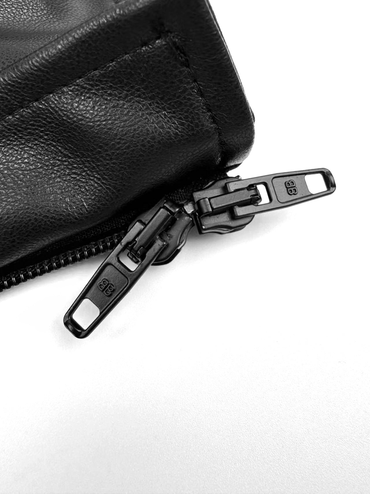 프렌치 가죽후드자켓 (French leather hooded jacket)