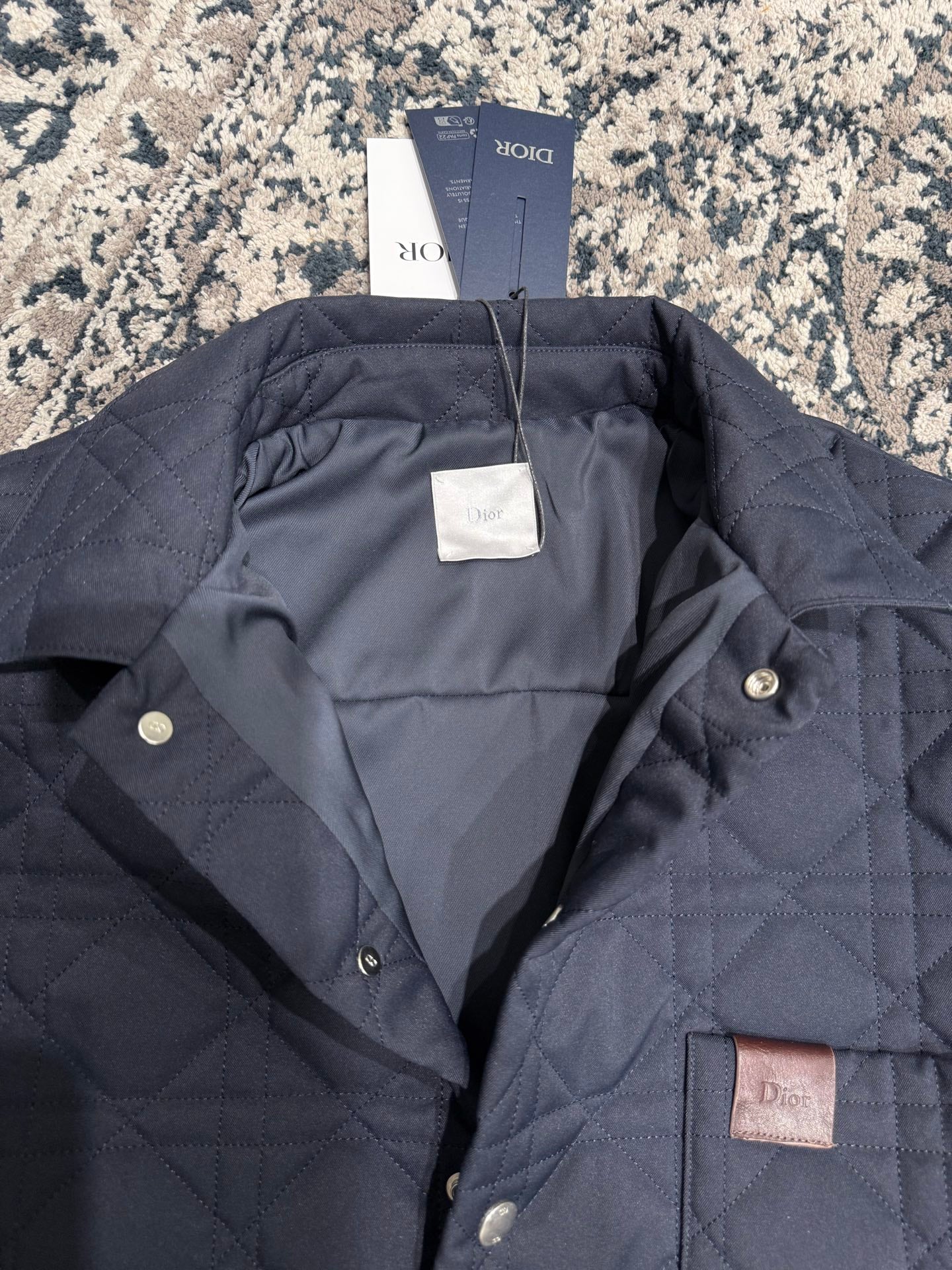 까나쥬 패턴 재킷 (Cannage pattern jacket)