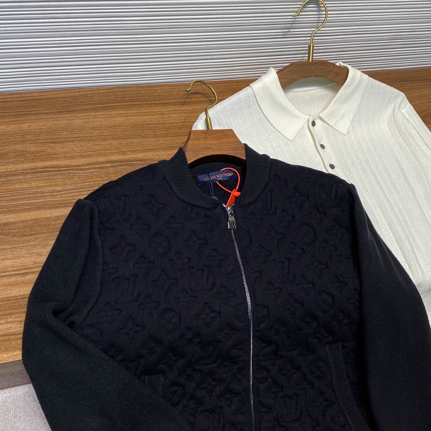 울 블렌드니트자켓 (Wool blend knit jacket)