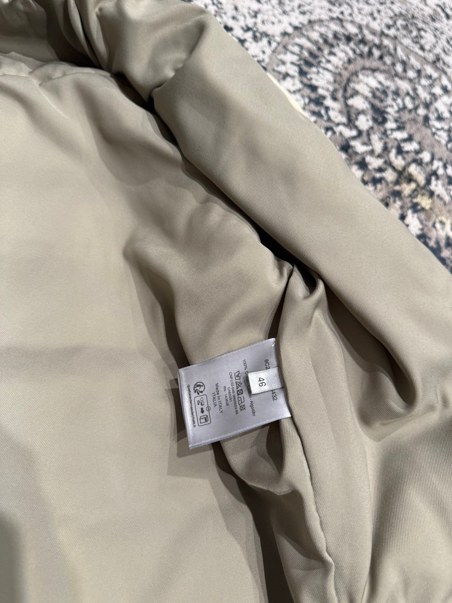 까나쥬 패턴 재킷 (Cannage pattern jacket)