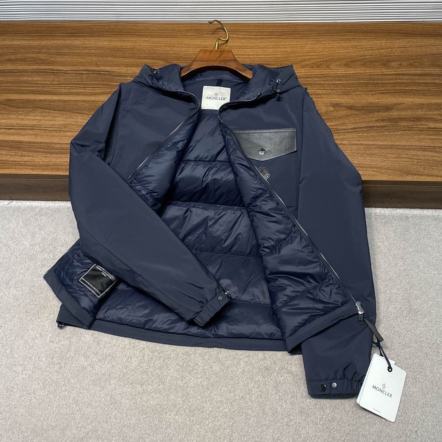 플랩포켓 패딩 (Flap pocket padding)