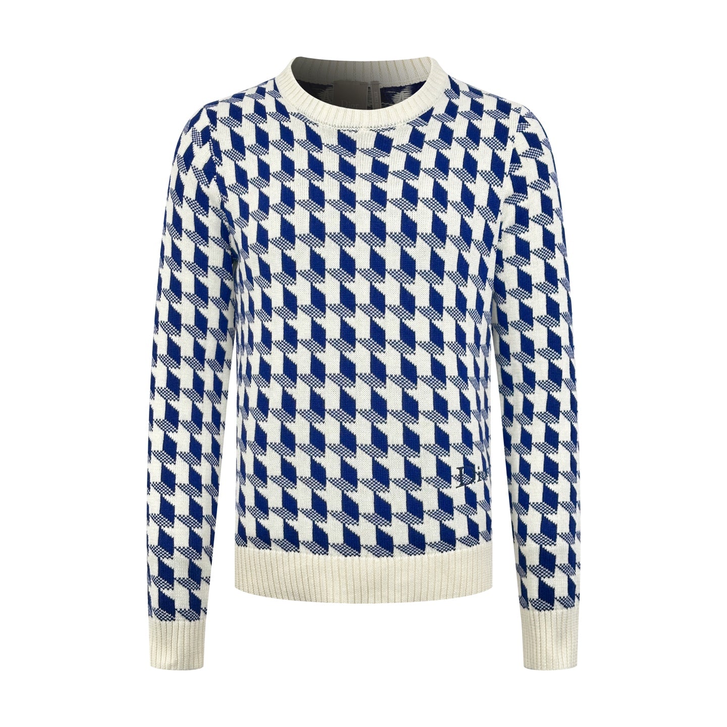 하운드투스 스웨터 (Houndstooth sweater)